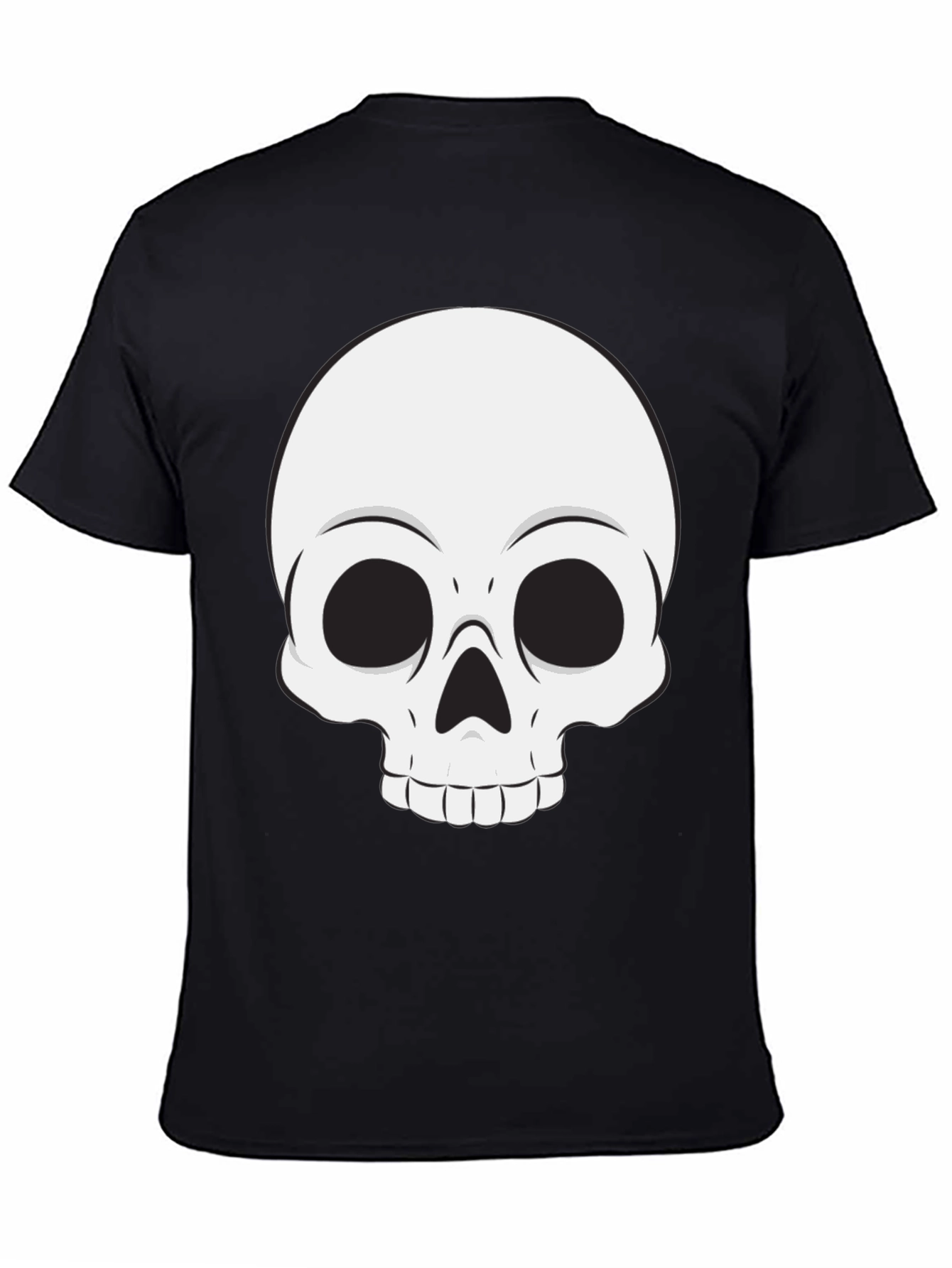 Skull Graphic Tee - Mens Black T-Shirt