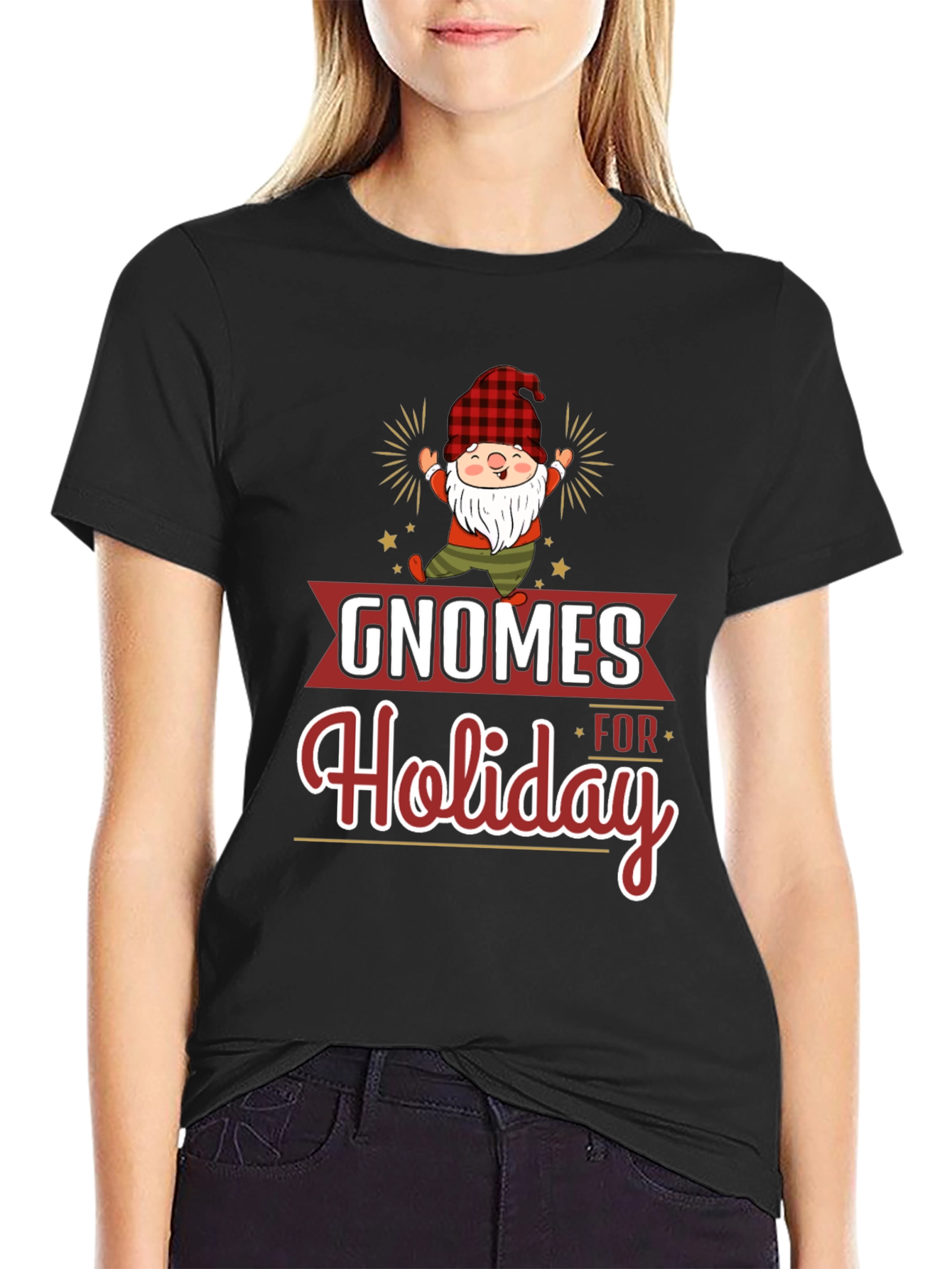 Holiday Gnomes Graphic T-Shirt