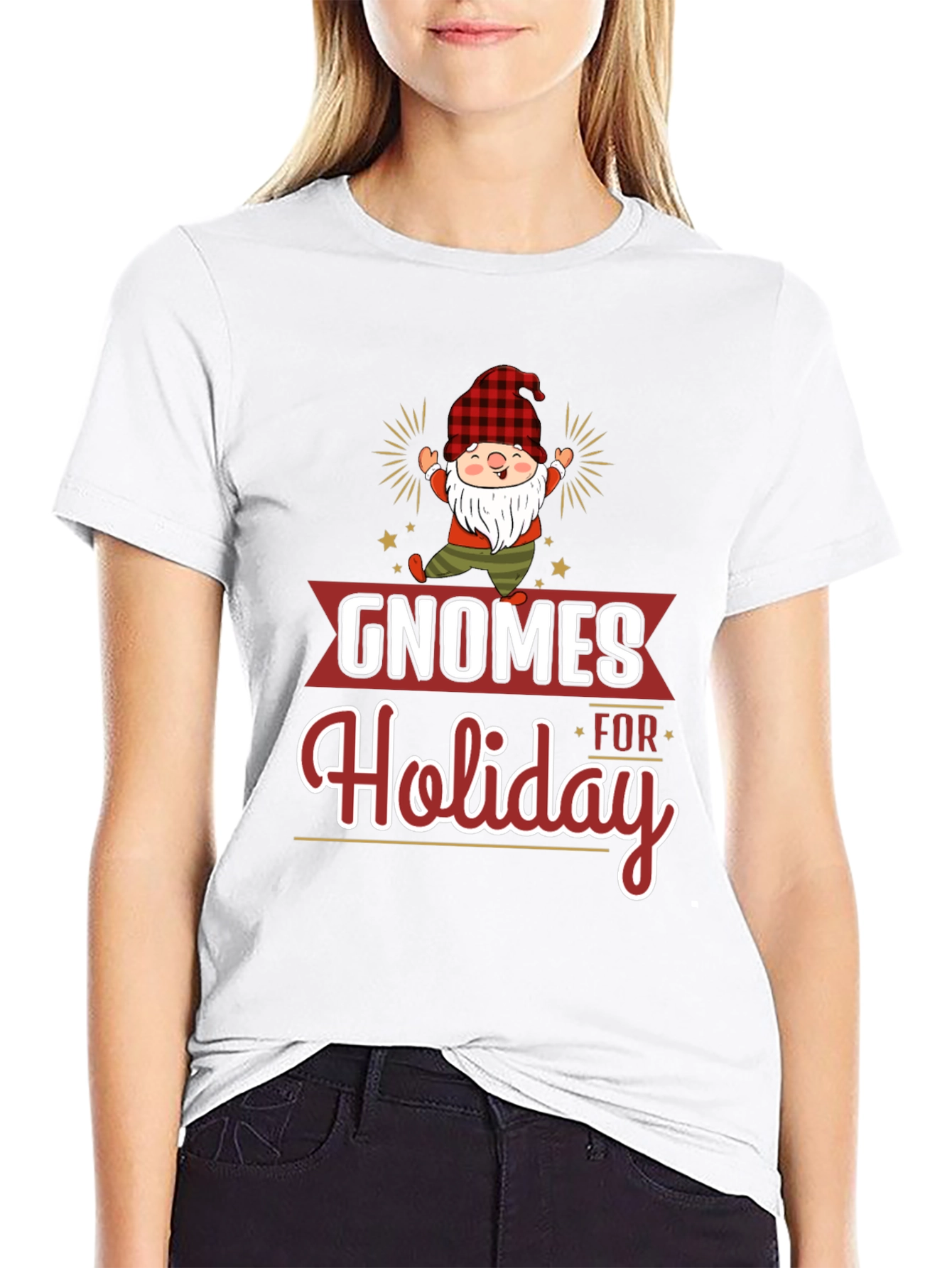 Holiday Gnomes Graphic T-Shirt
