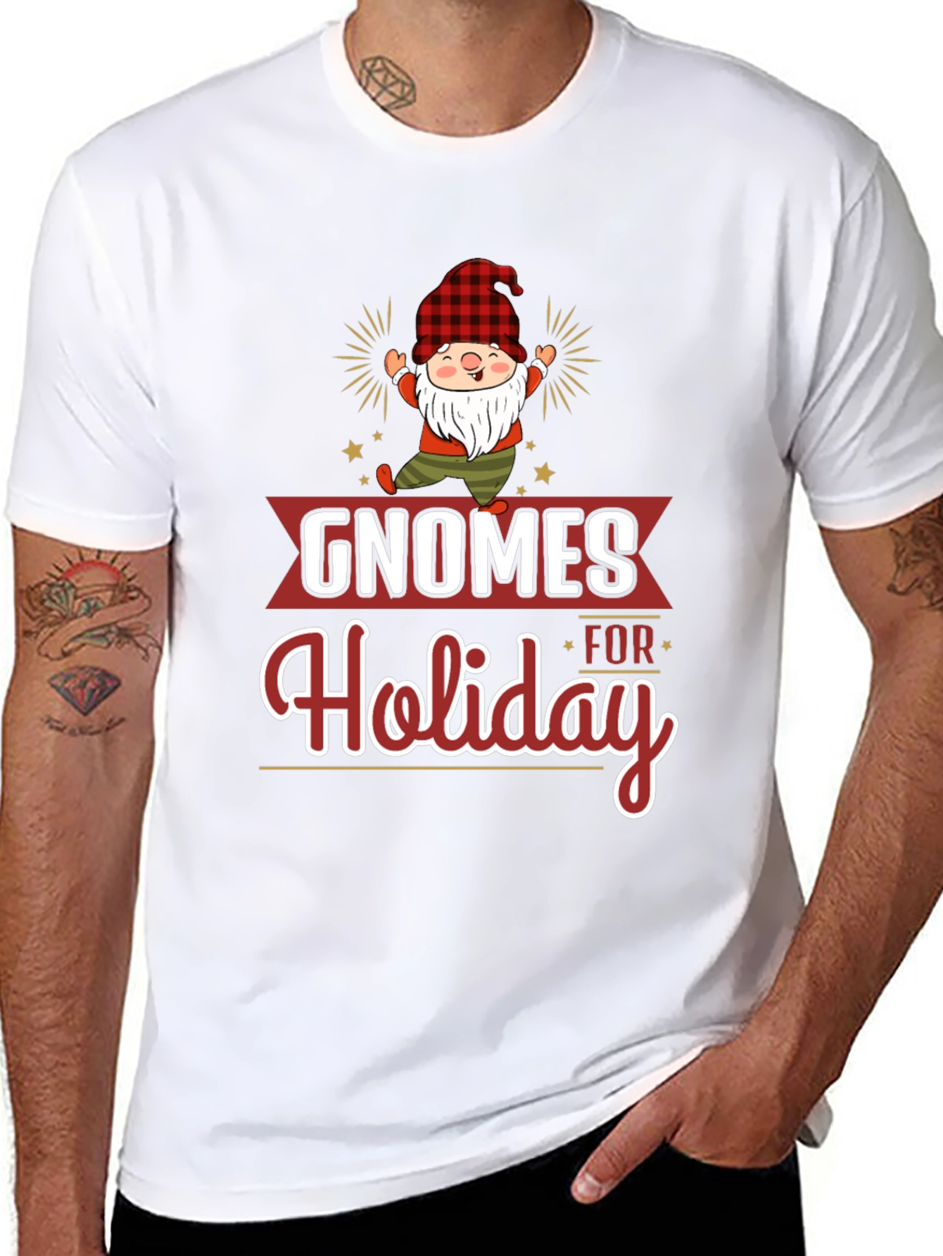 Holiday Gnomes Graphic T-Shirt