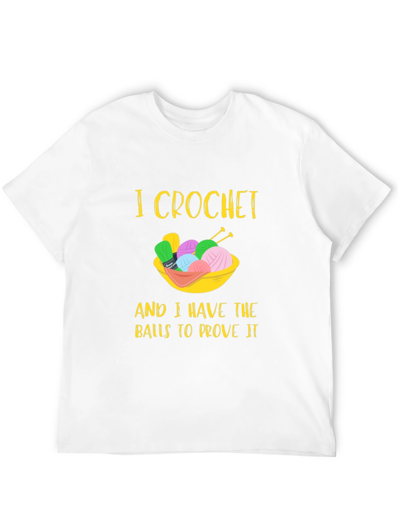 I Crochet T-Shirt - Yarn Balls Tee