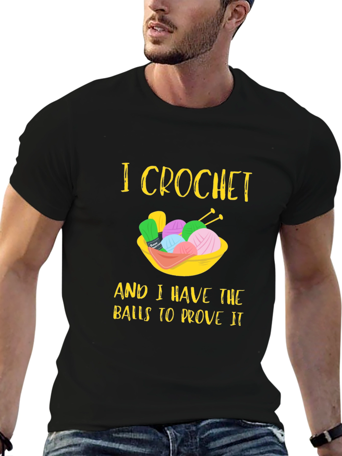 I Crochet T-Shirt - Yarn Balls Tee