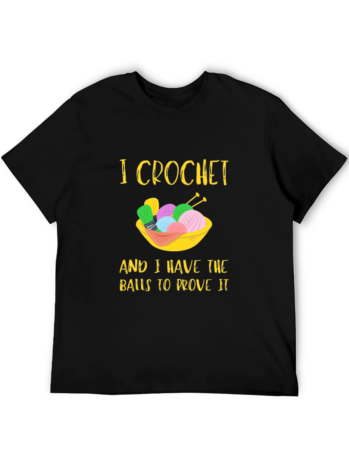 I Crochet T-Shirt - Yarn Balls Tee