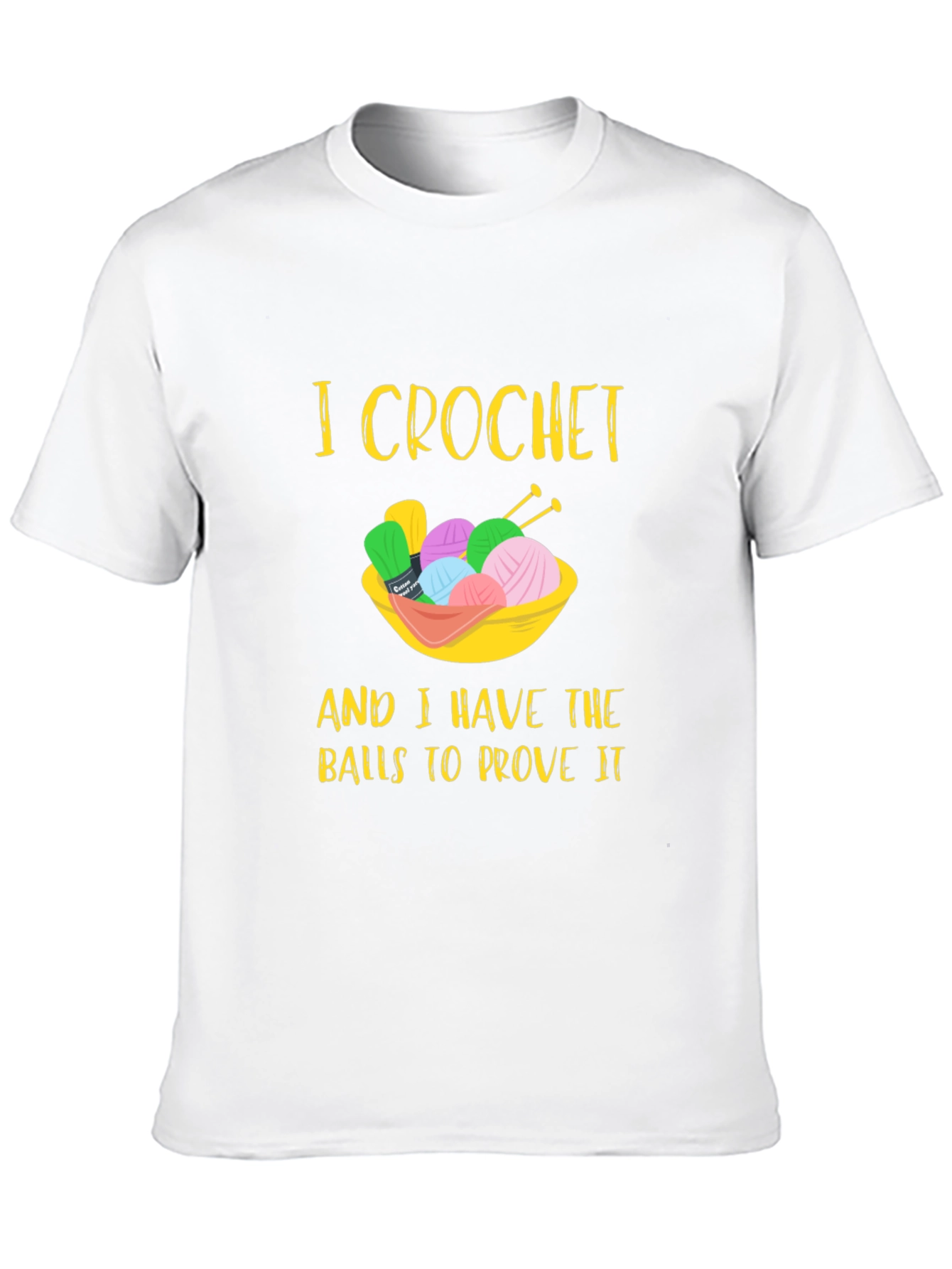 I Crochet T-Shirt - Yarn Balls Tee