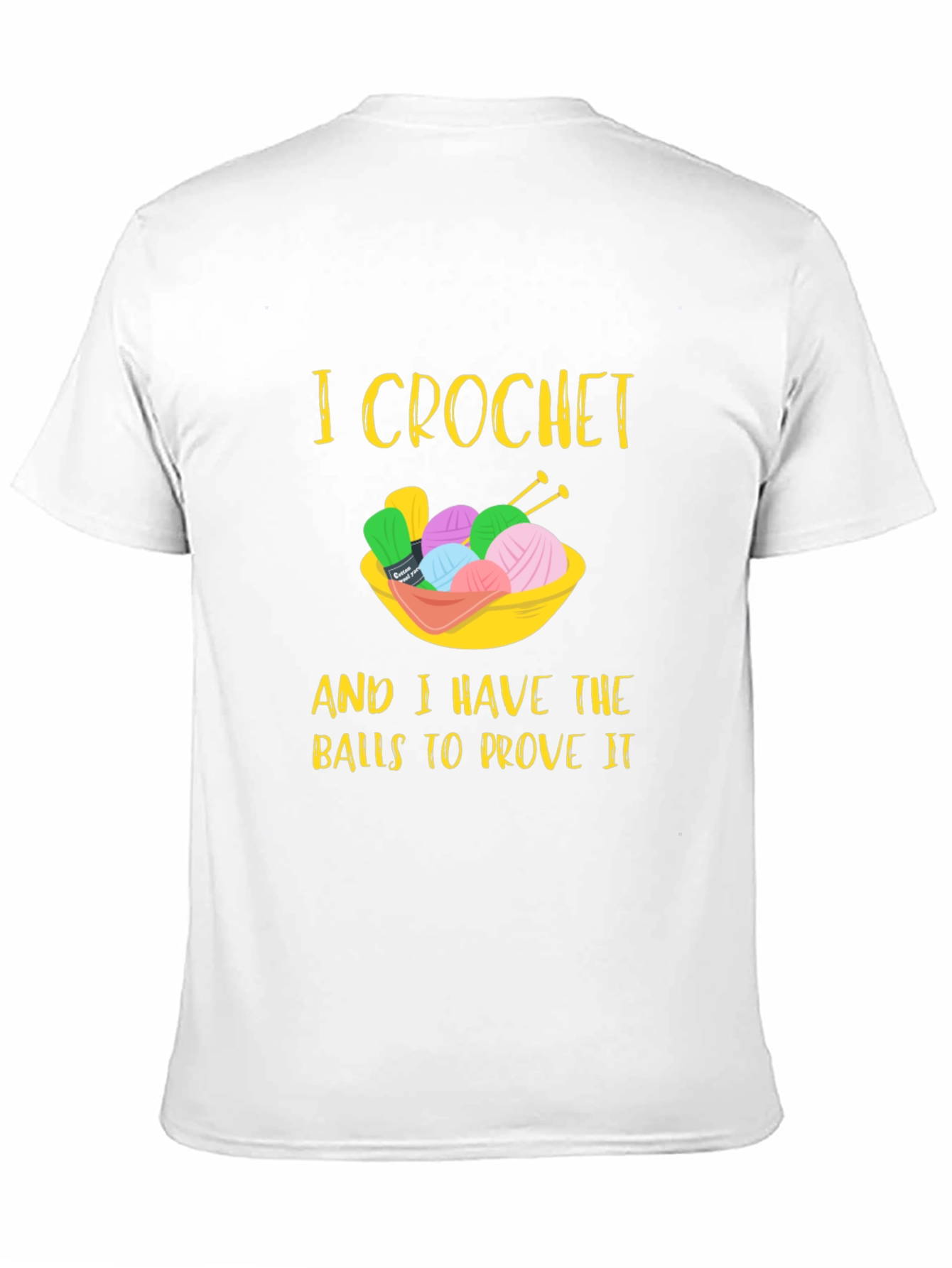 I Crochet T-Shirt - Yarn Balls Tee