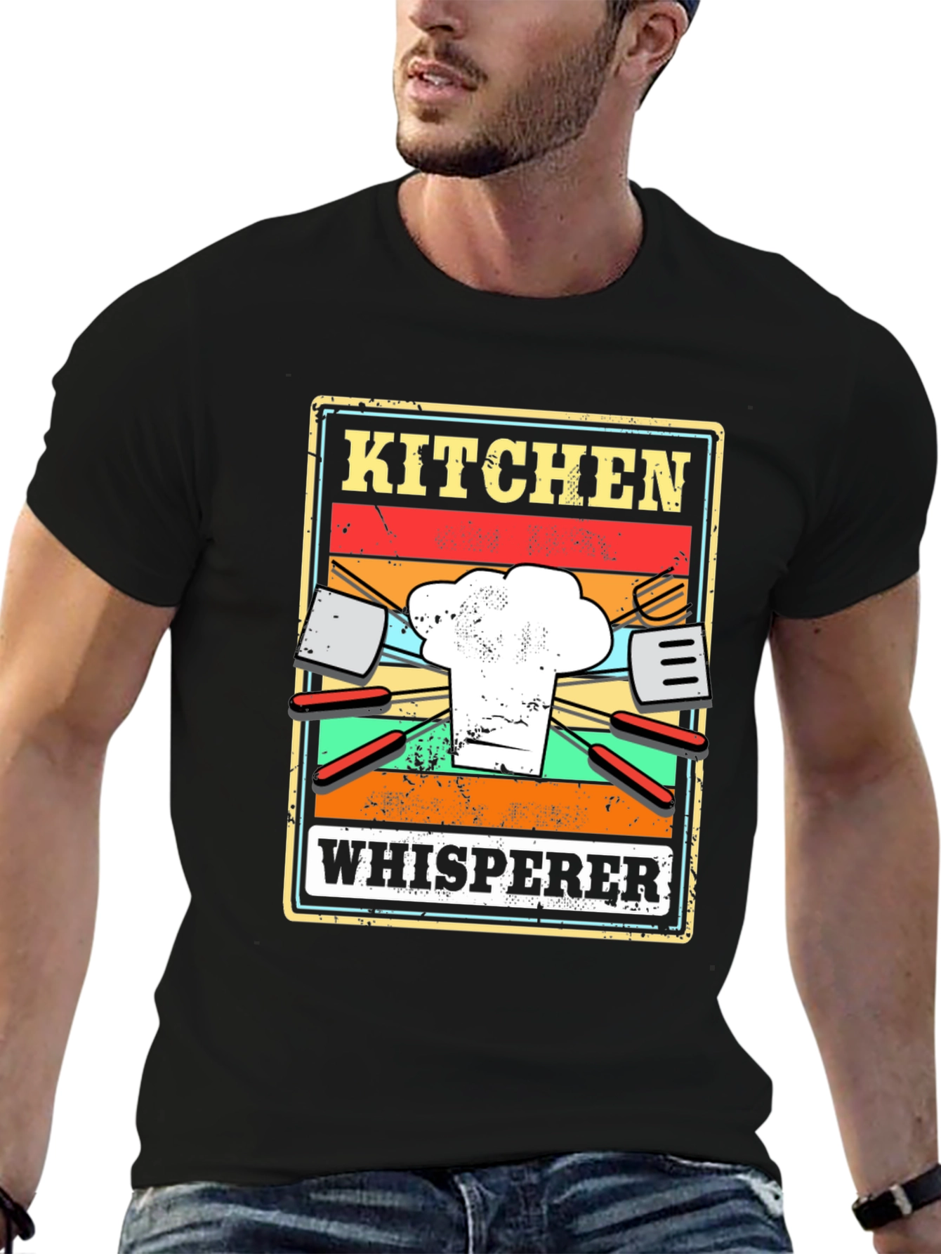 Kitchen Whisperer Graphic T-Shirt - Chef Cook Gift