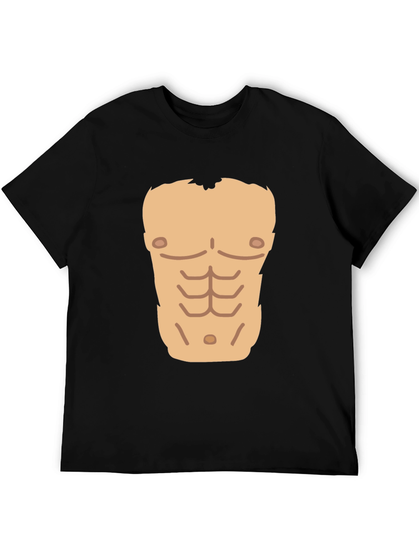 Funny Six Pack Abs T-Shirt - Novelty Graphic Tee