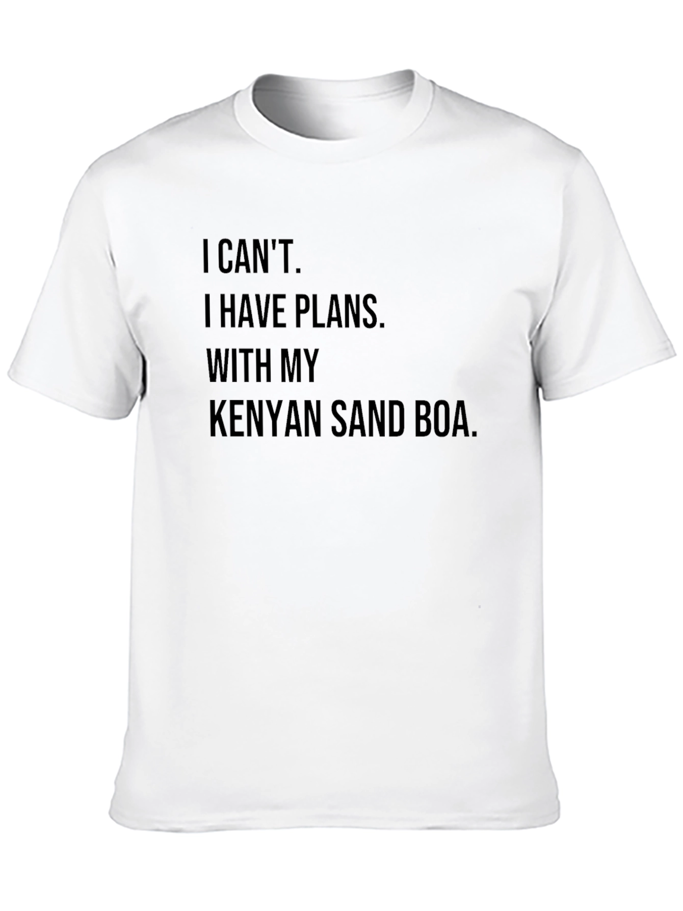 Kenyan Sand Boa T-Shirt - Novelty Snake Lover Tee