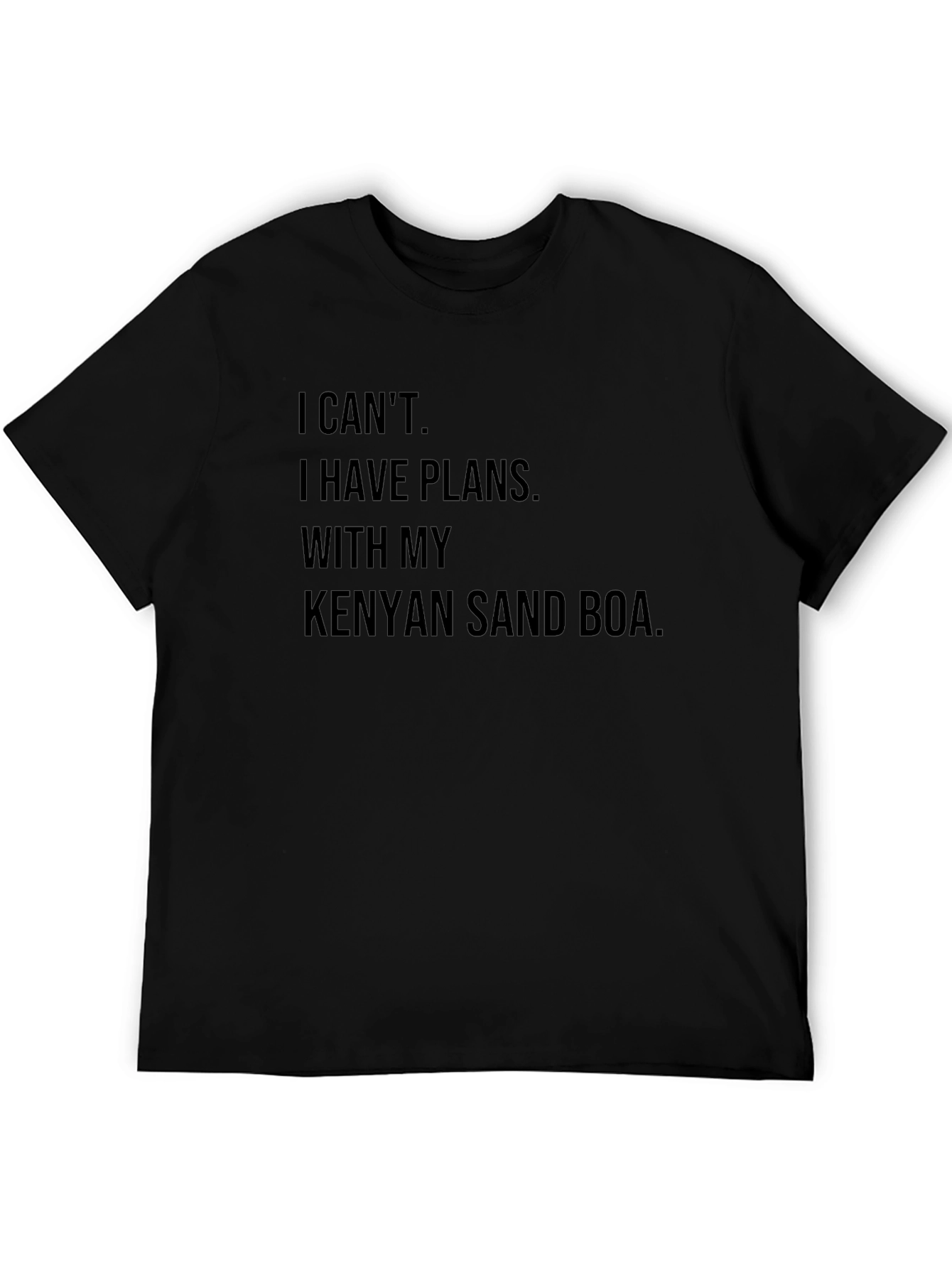 Kenyan Sand Boa T-Shirt - Novelty Snake Lover Tee