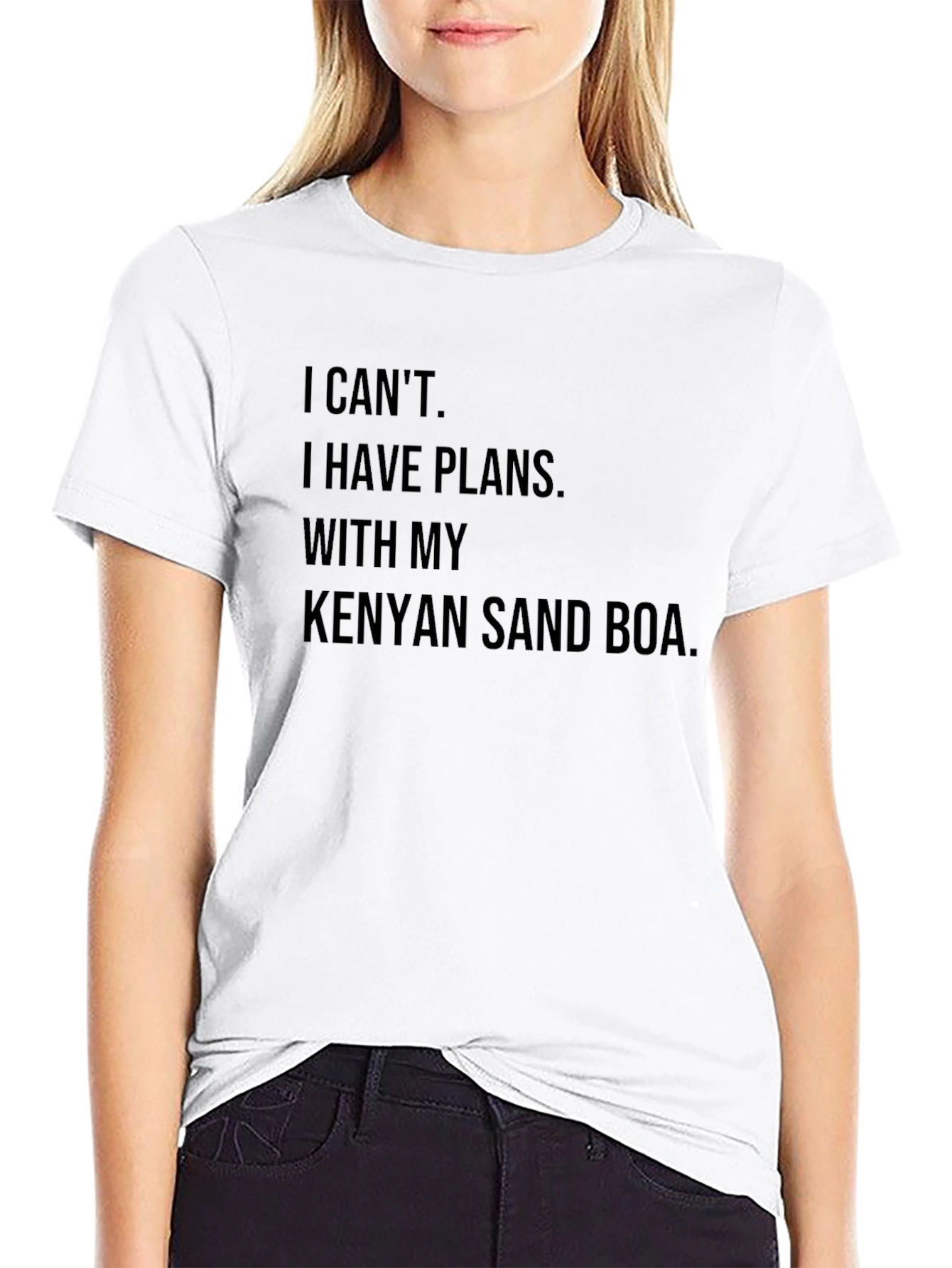 Kenyan Sand Boa T-Shirt - Novelty Snake Lover Tee
