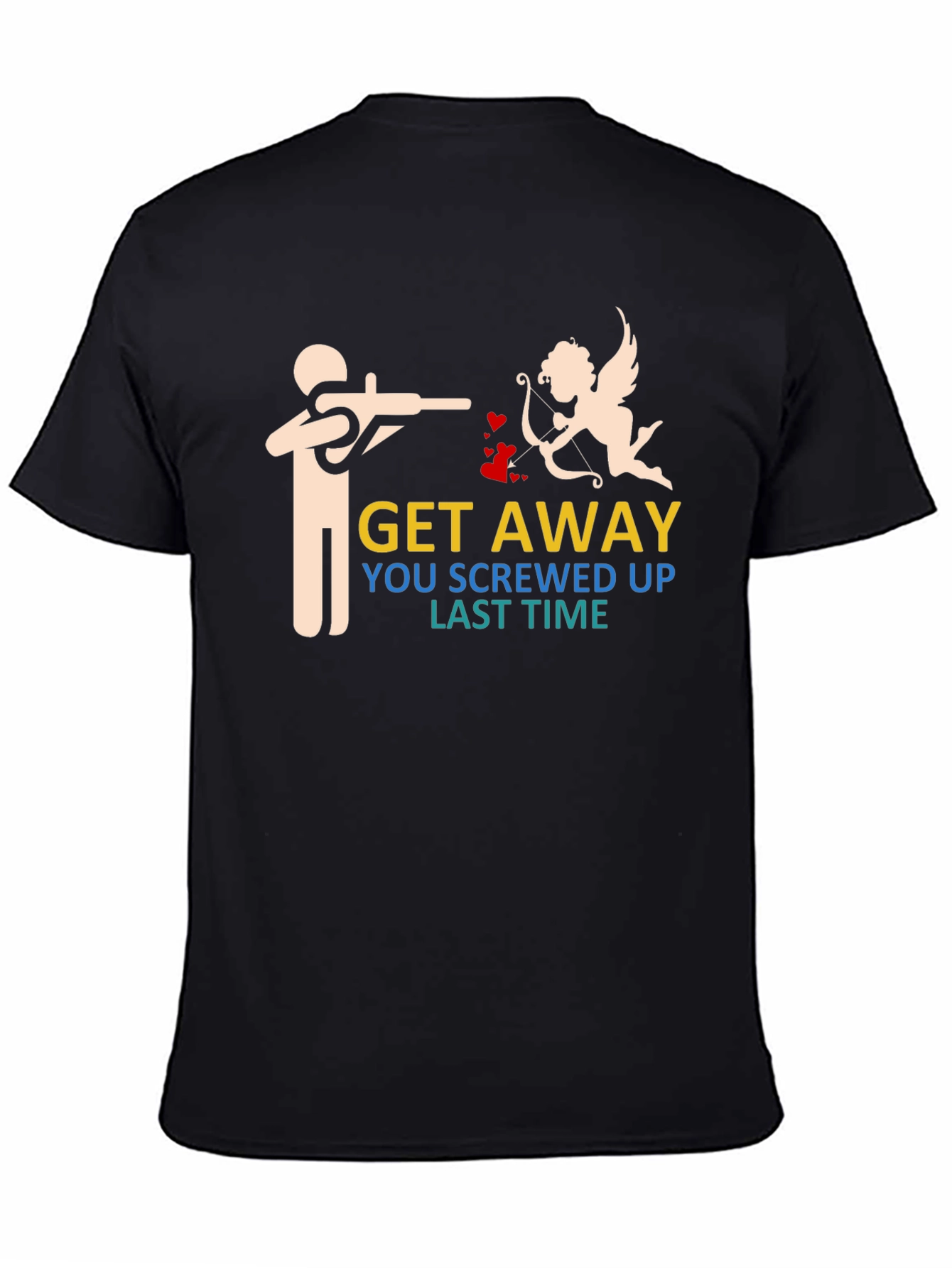 Anti-Valentines Day T-Shirt - Get Away!