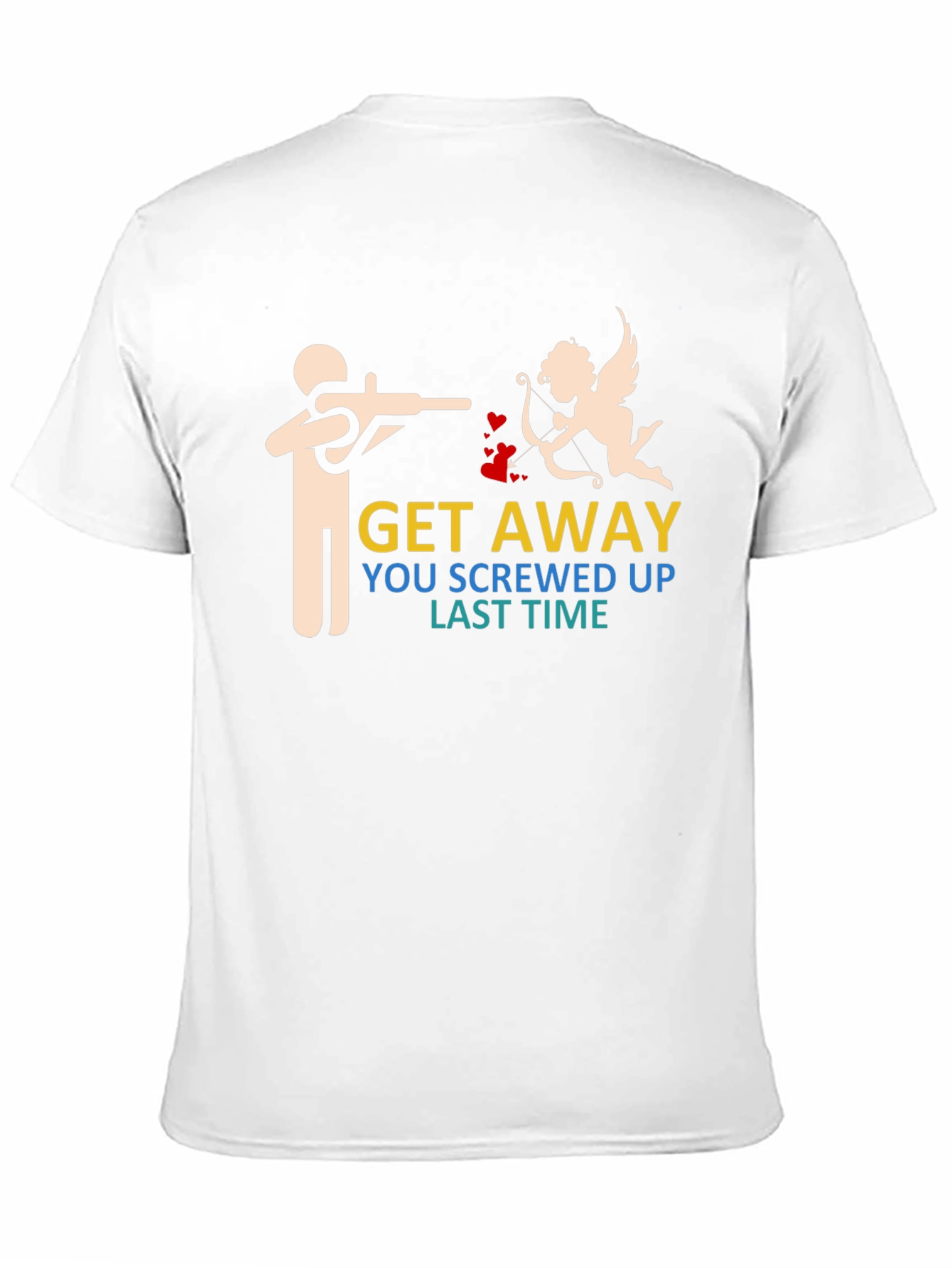 Anti-Valentines Day T-Shirt - Get Away!