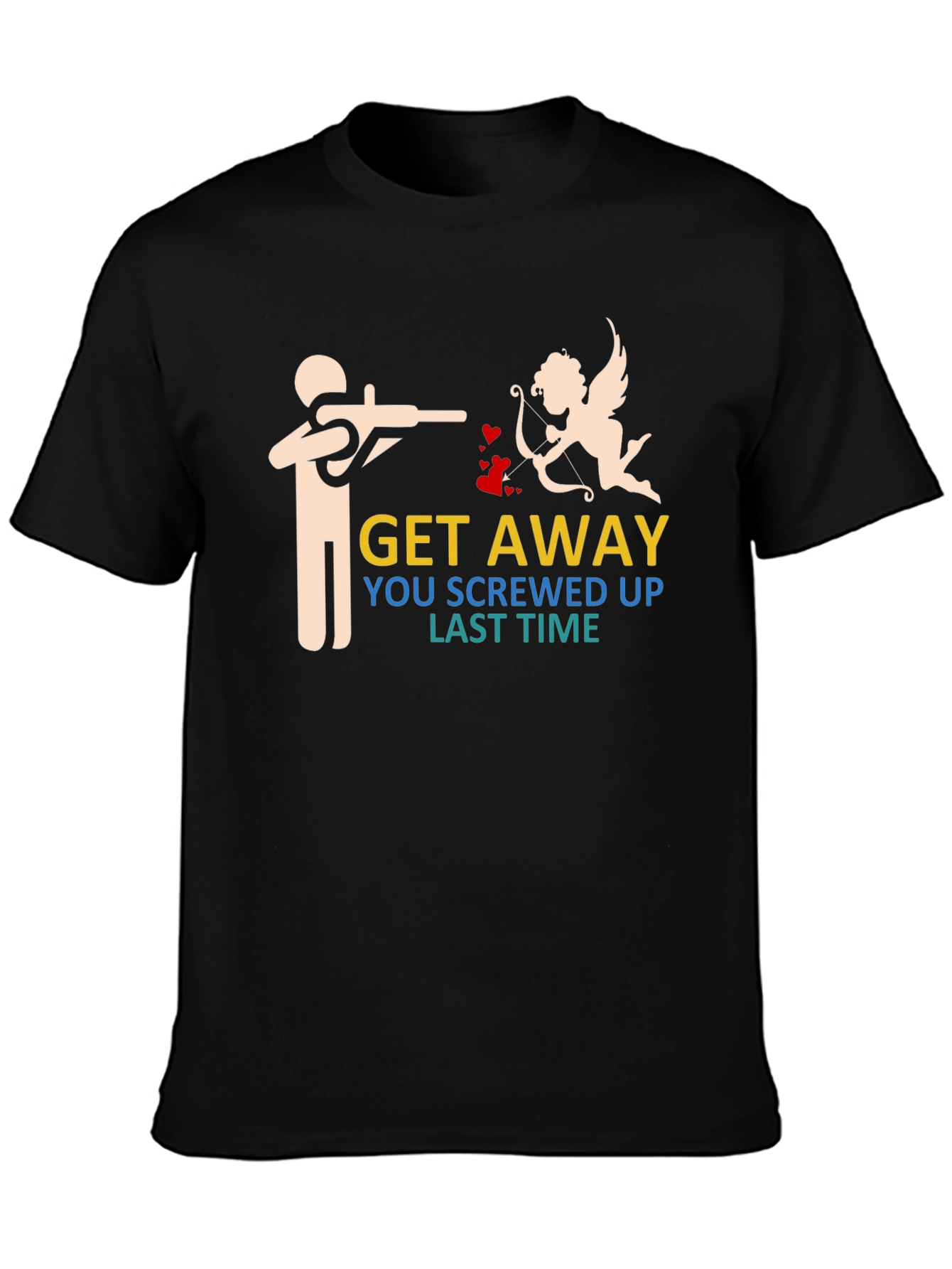 Anti-Valentines Day T-Shirt - Get Away!