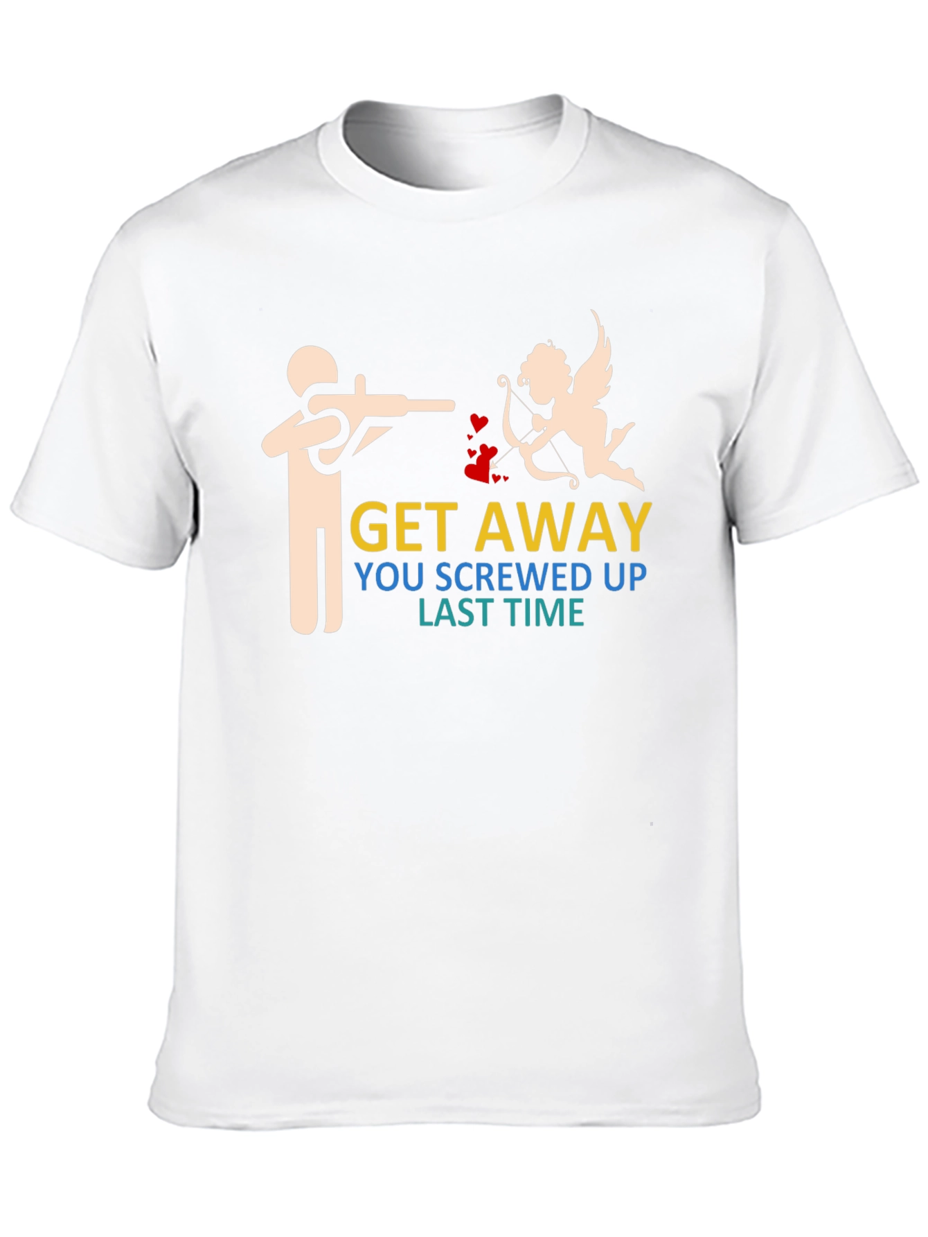 Anti-Valentines Day T-Shirt - Get Away!