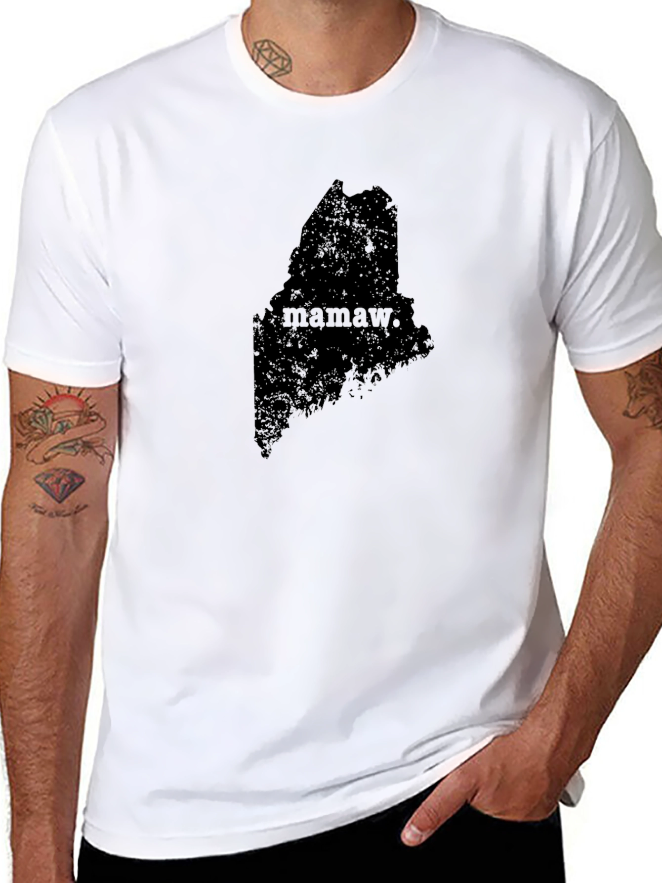 Maine Mamaw Graphic T-Shirt