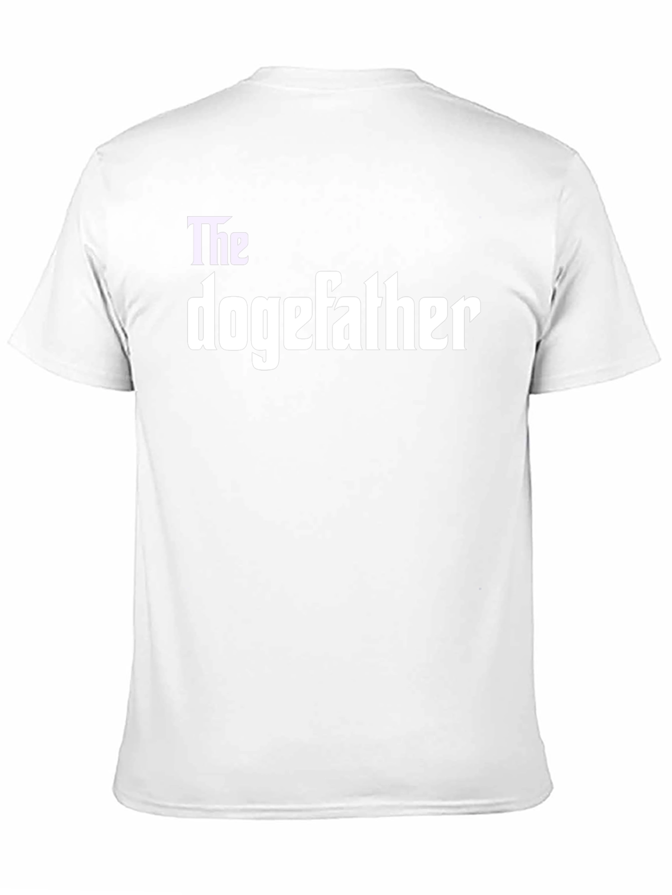 The Dogefather Black T-Shirt Novelty Graphic Tee