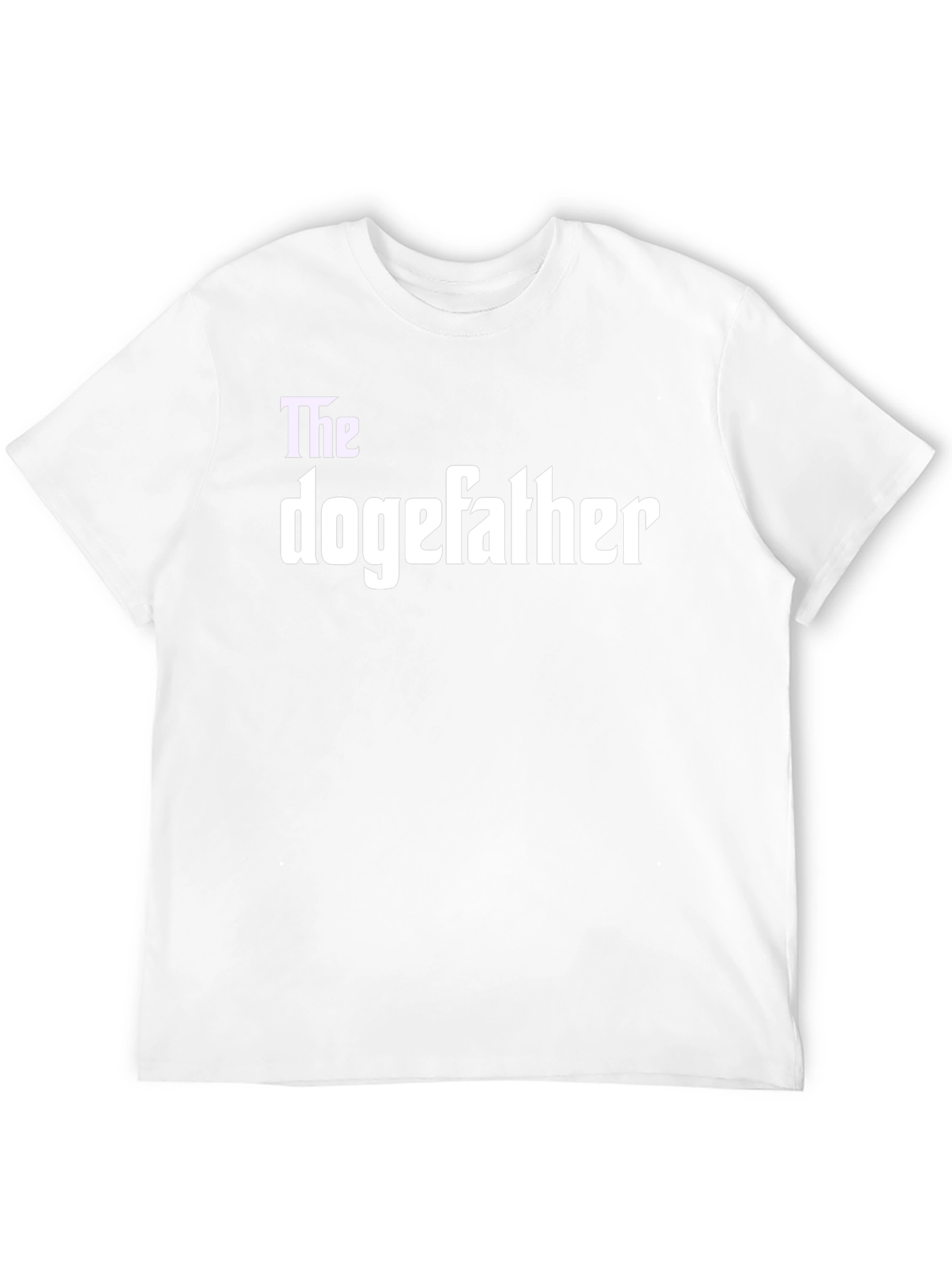The Dogefather Black T-Shirt Novelty Graphic Tee