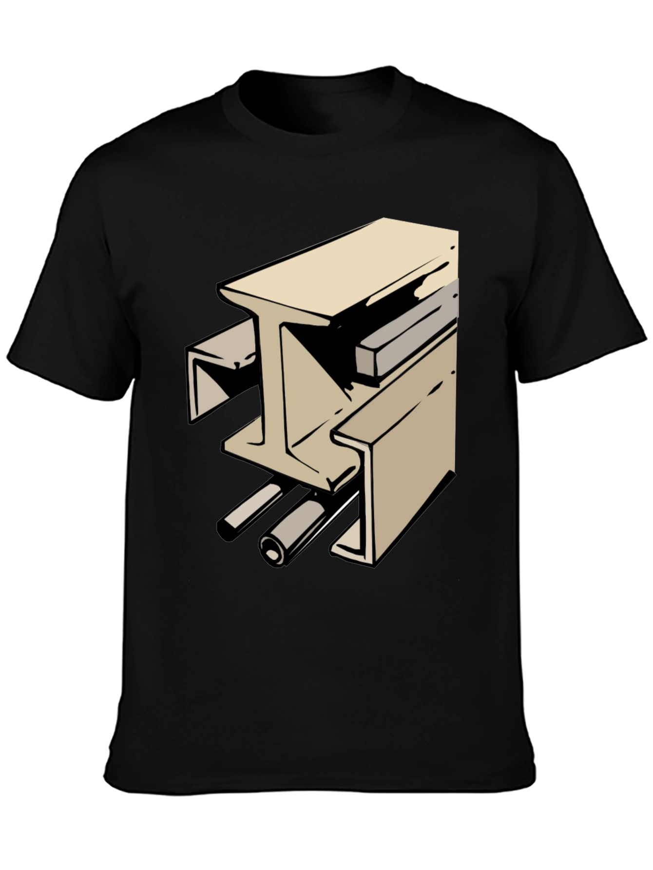 Construction Tee: Beam Graphic T-Shirt
