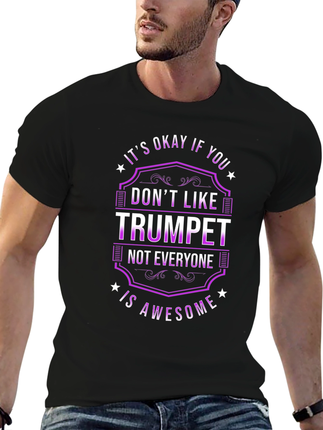Trumpet Player Awesome Graphic T-Shirt