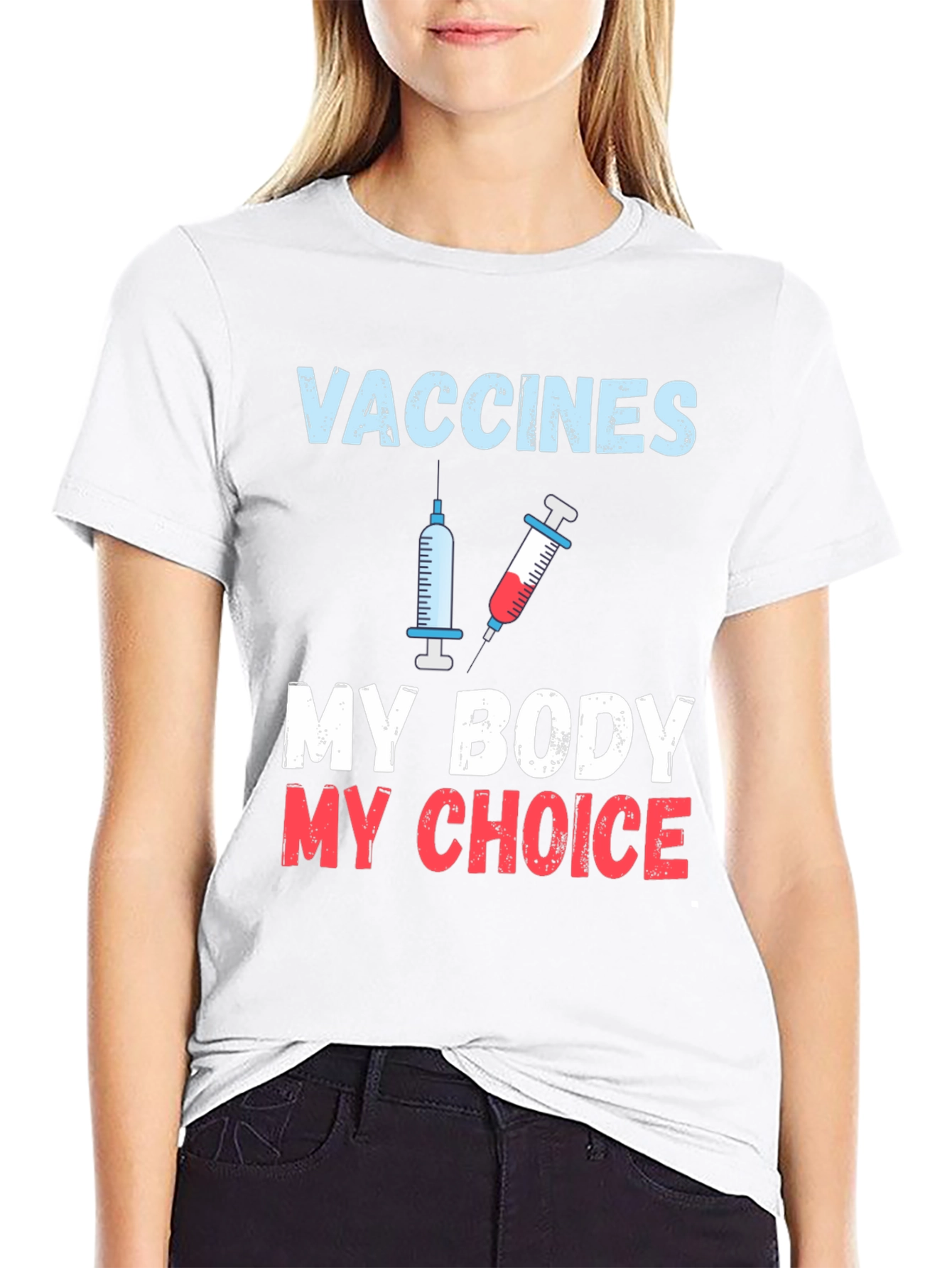 Vaccines My Body My Choice T-Shirt