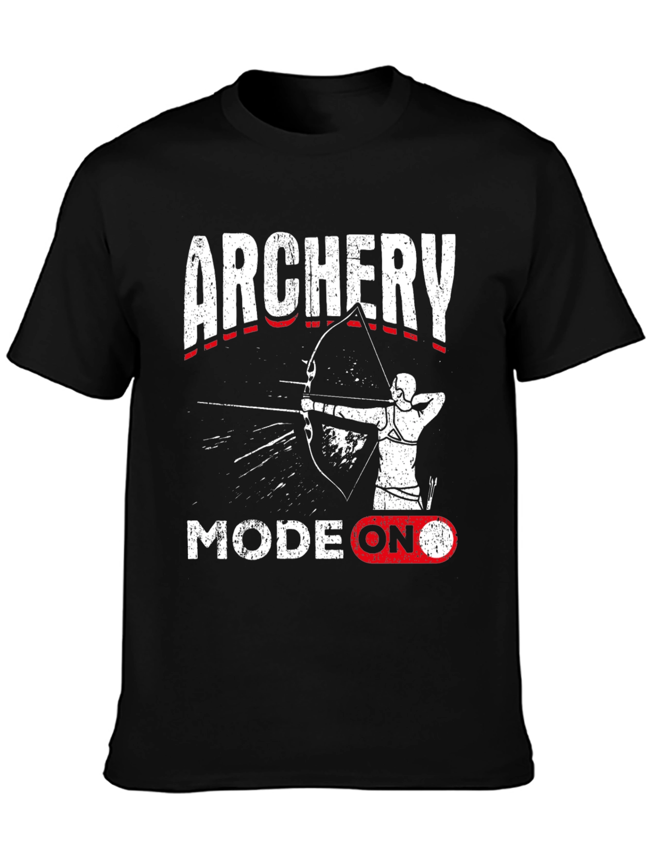 Archery Mode On T-Shirt: Target Practice Tee