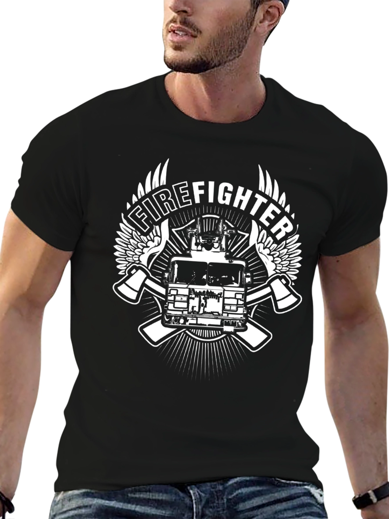 Firefighter Emblem T-Shirt