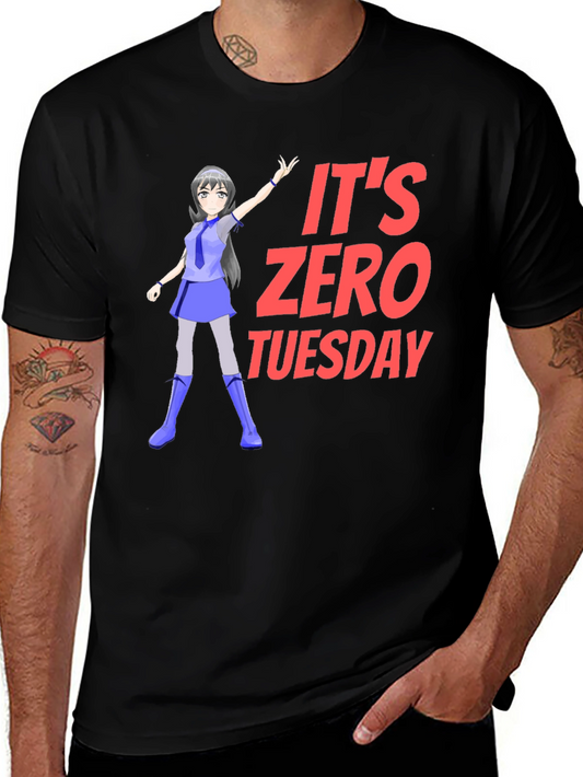 Its Zero Tuesday T-Shirt Anime Girl Tee