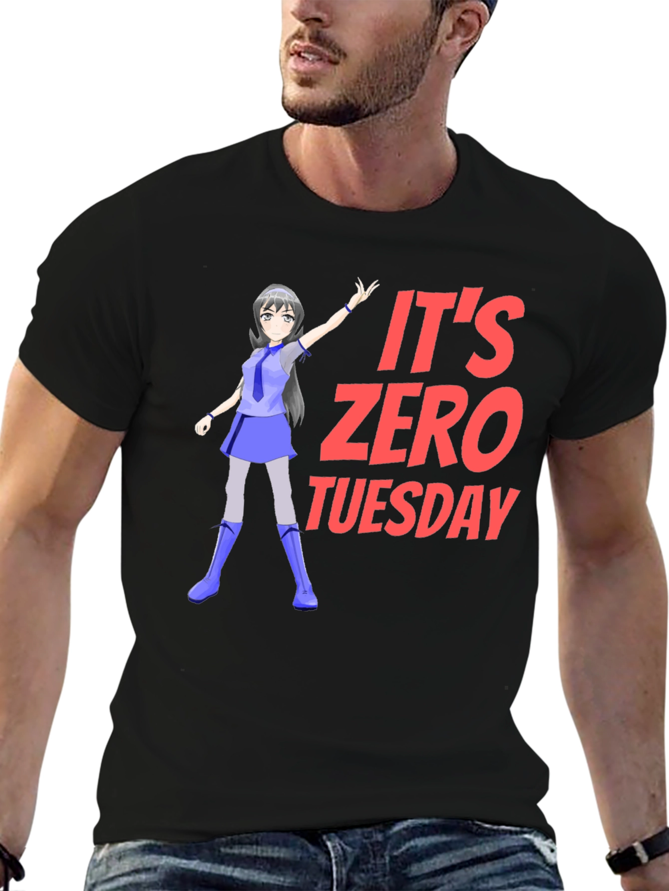 Its Zero Tuesday T-Shirt Anime Girl Tee