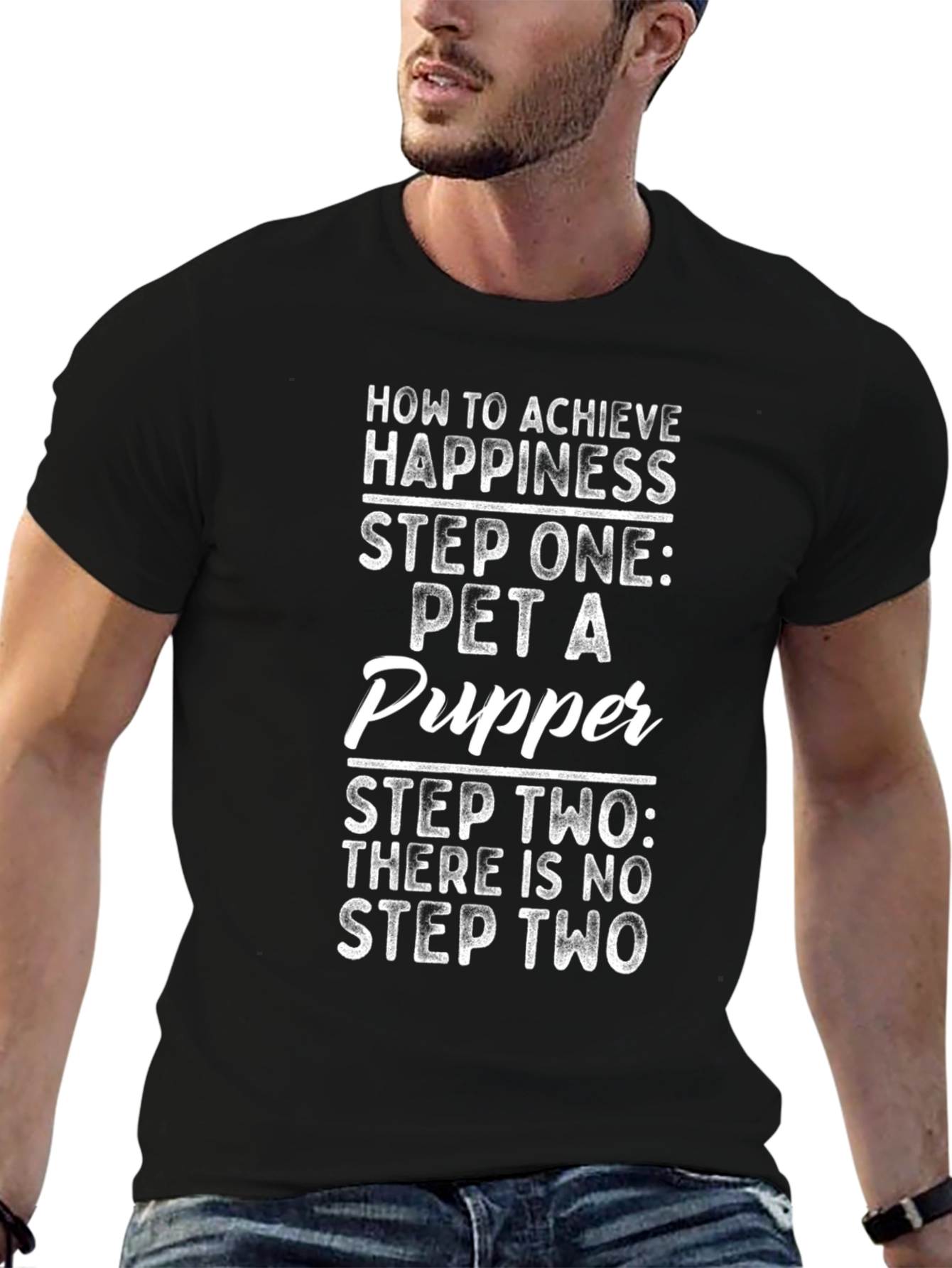Pet a Pupper Happiness T-Shirt