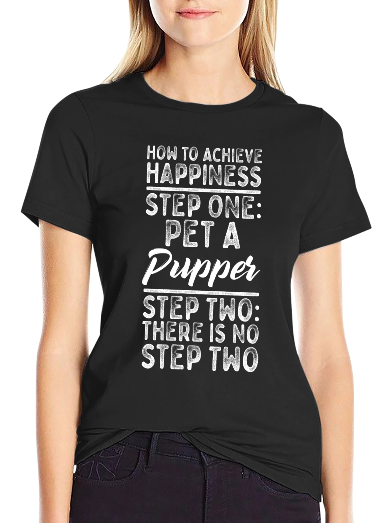 Pet a Pupper Happiness T-Shirt