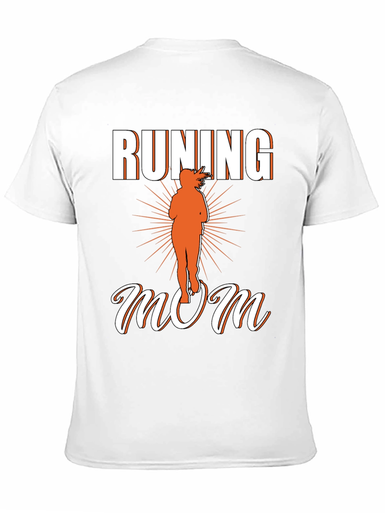 Running Mom Graphic T-Shirt - Sporty Womens Tee