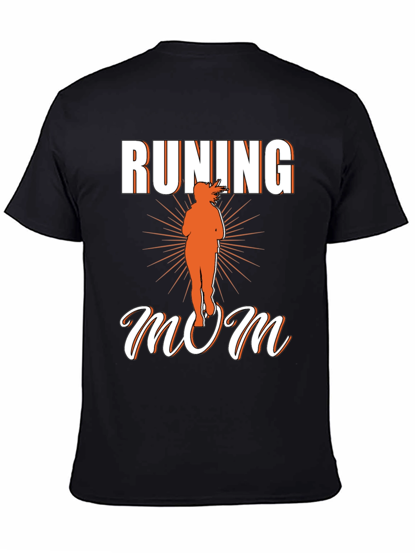 Running Mom Graphic T-Shirt - Sporty Womens Tee
