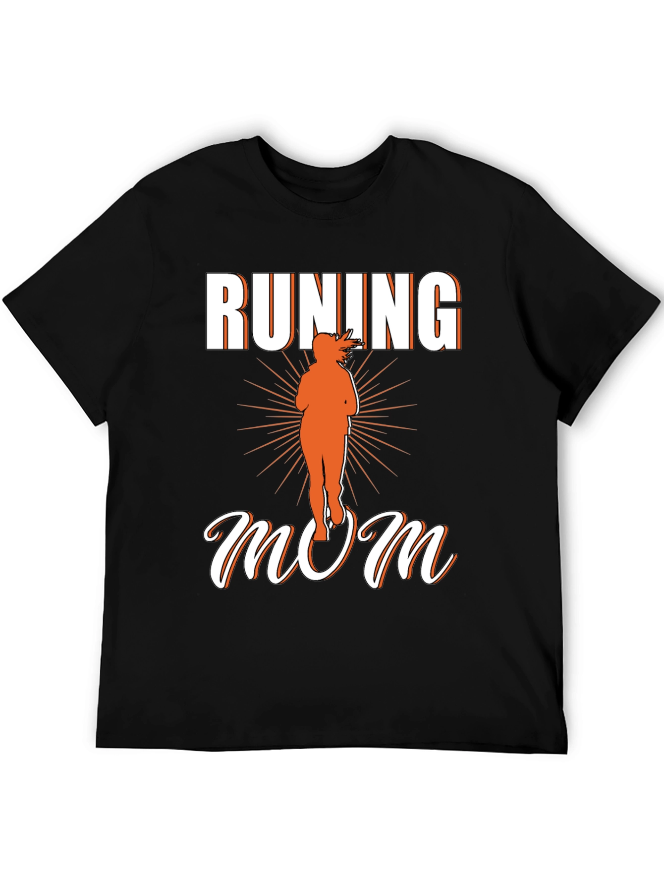 Running Mom Graphic T-Shirt - Sporty Womens Tee