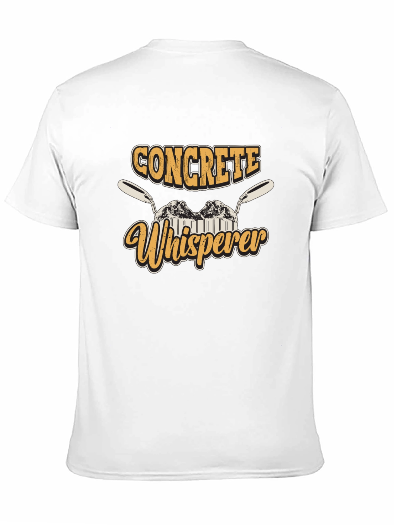 Concrete Whisperer Graphic Tee - Black Crew Neck