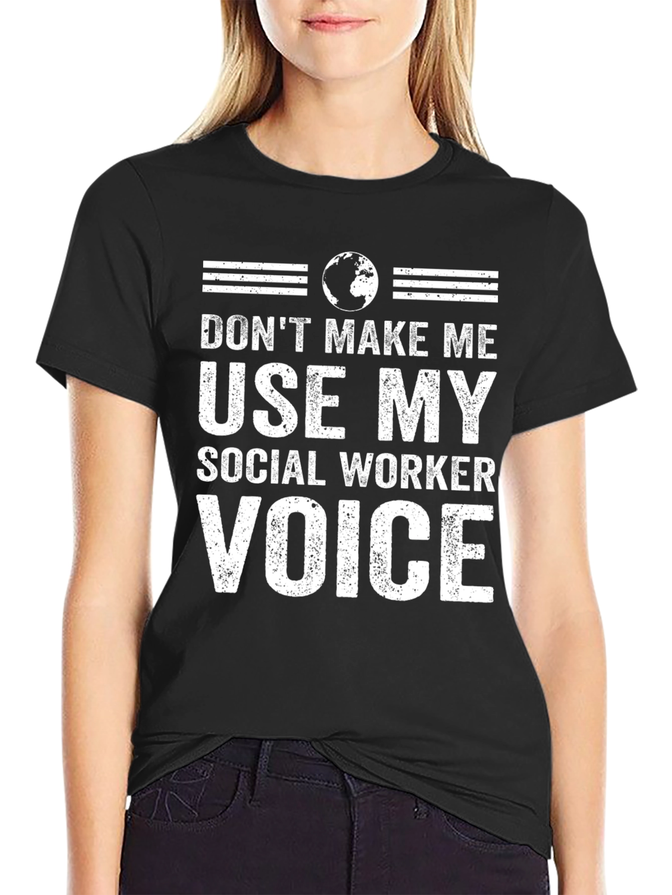 Social Worker Voice T-Shirt - Novelty Apparel