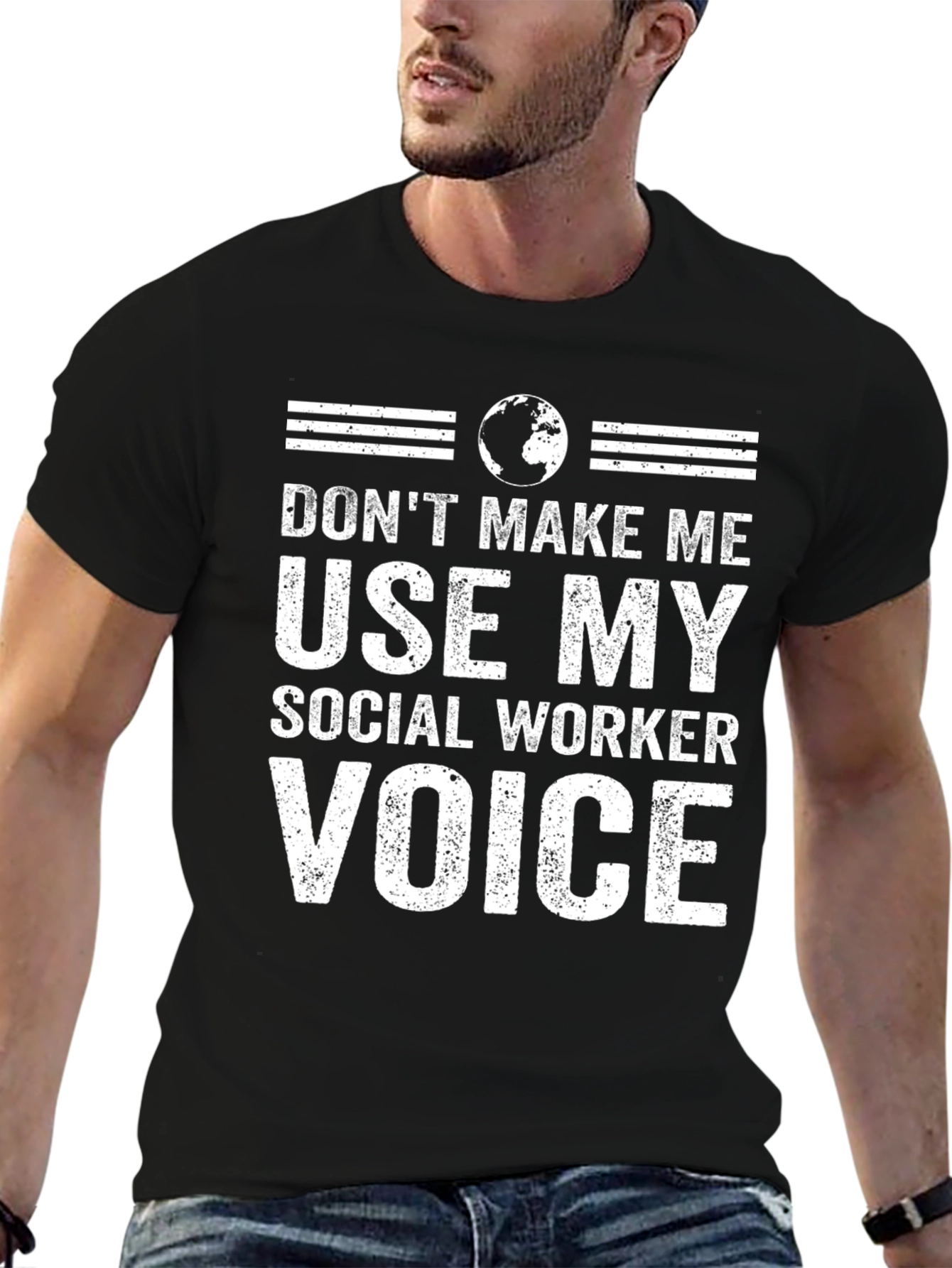 Social Worker Voice T-Shirt - Novelty Apparel
