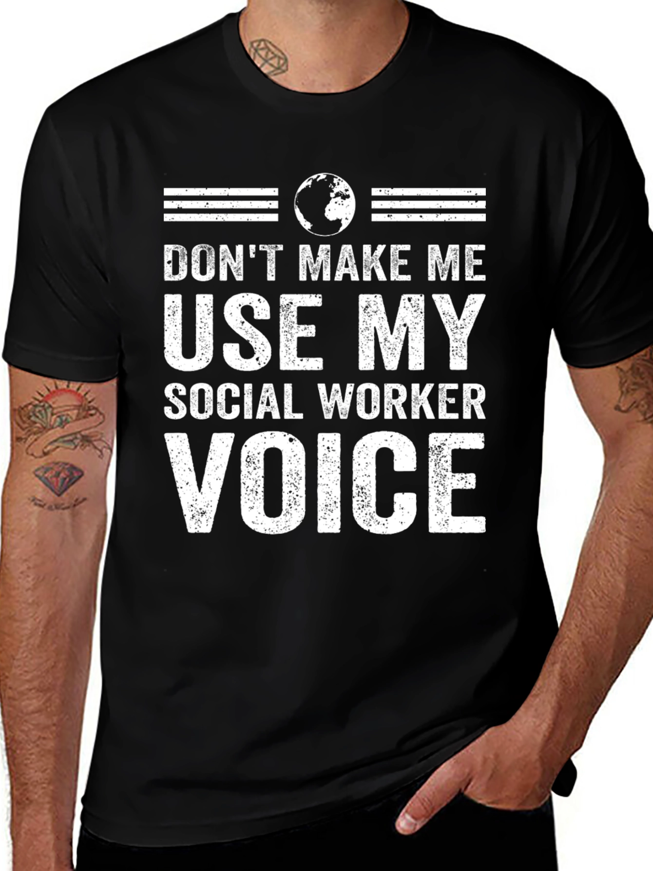 Social Worker Voice T-Shirt - Novelty Apparel