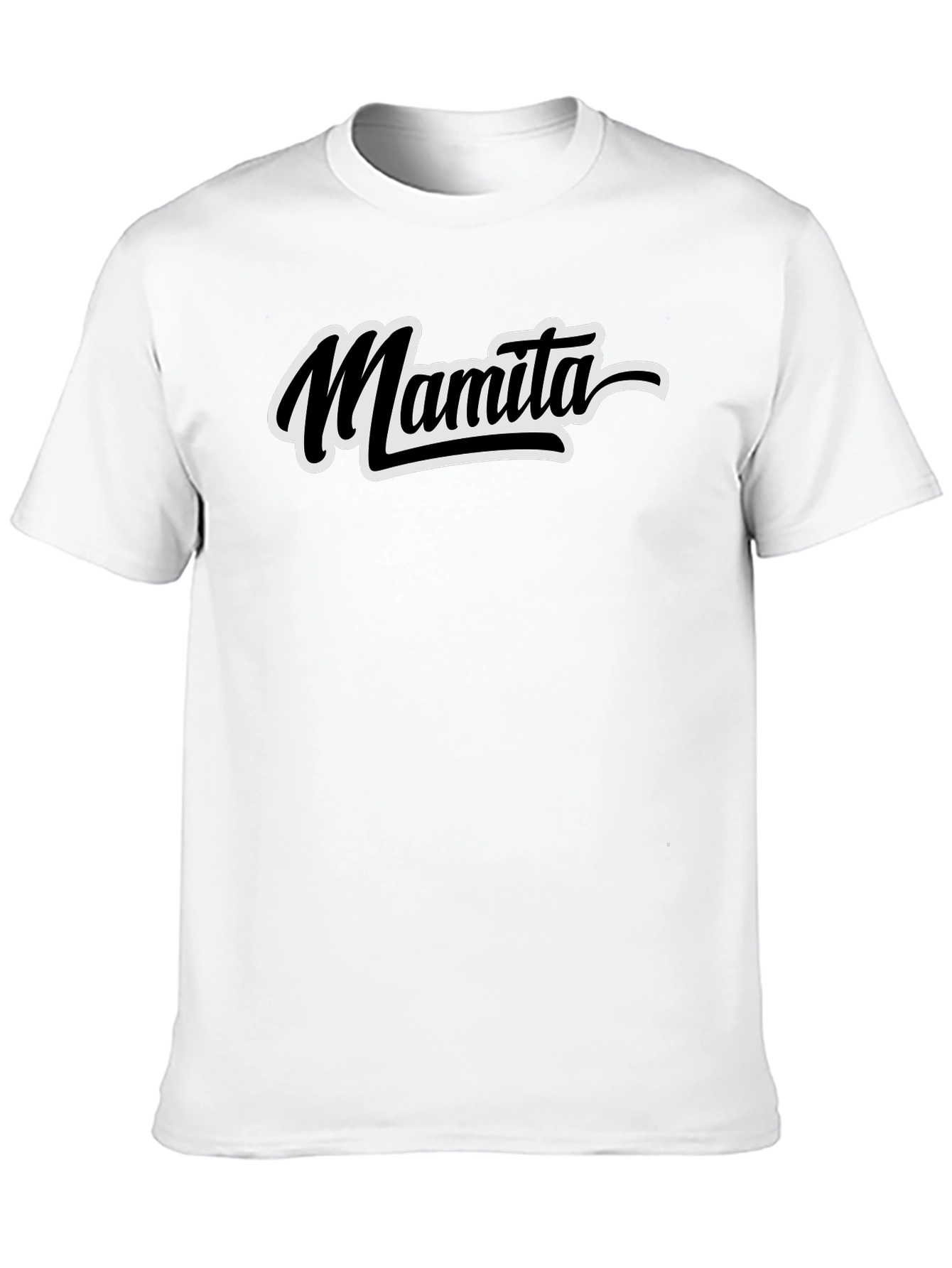 Mamita T-Shirt - Black Casual Tee
