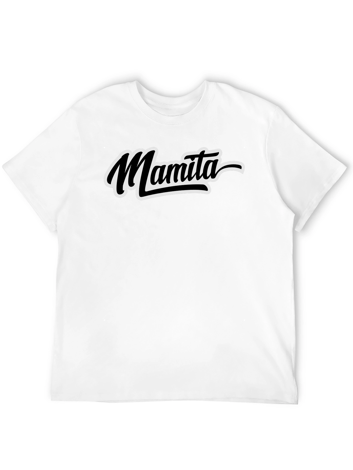 Mamita T-Shirt - Black Casual Tee