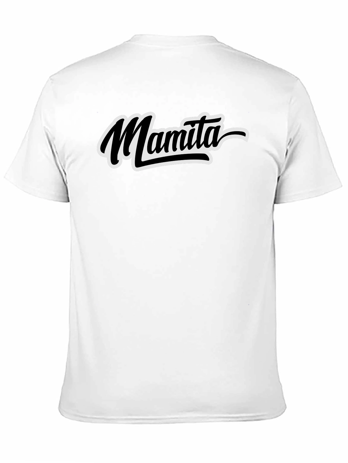 Mamita T-Shirt - Black Casual Tee