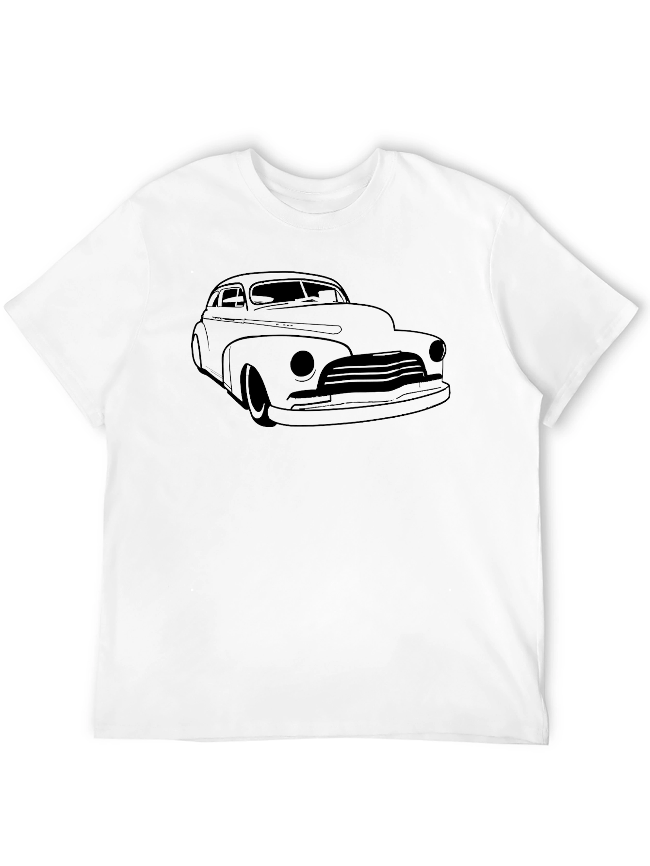 Classic Car Graphic Tee - Black