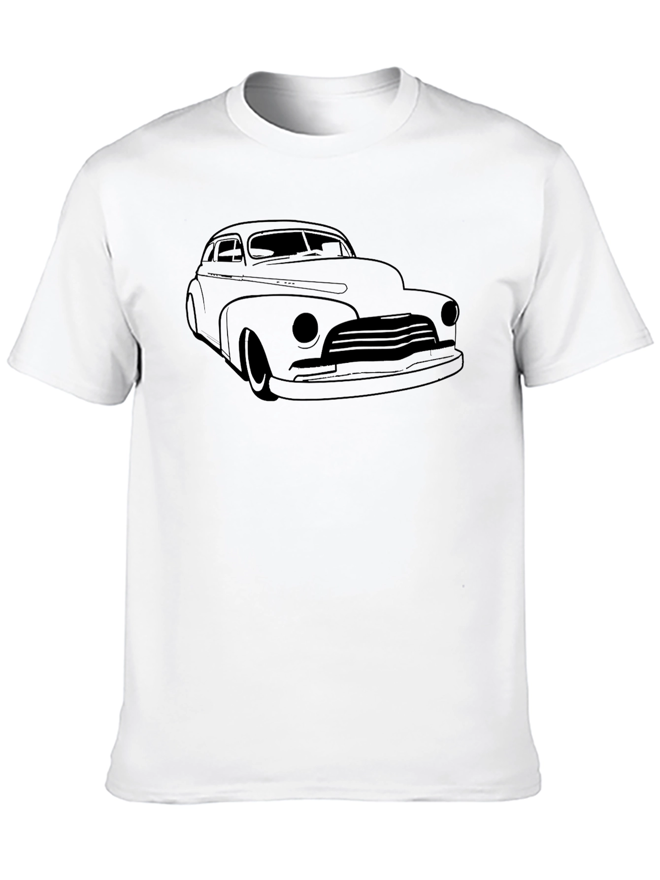 Classic Car Graphic Tee - Black
