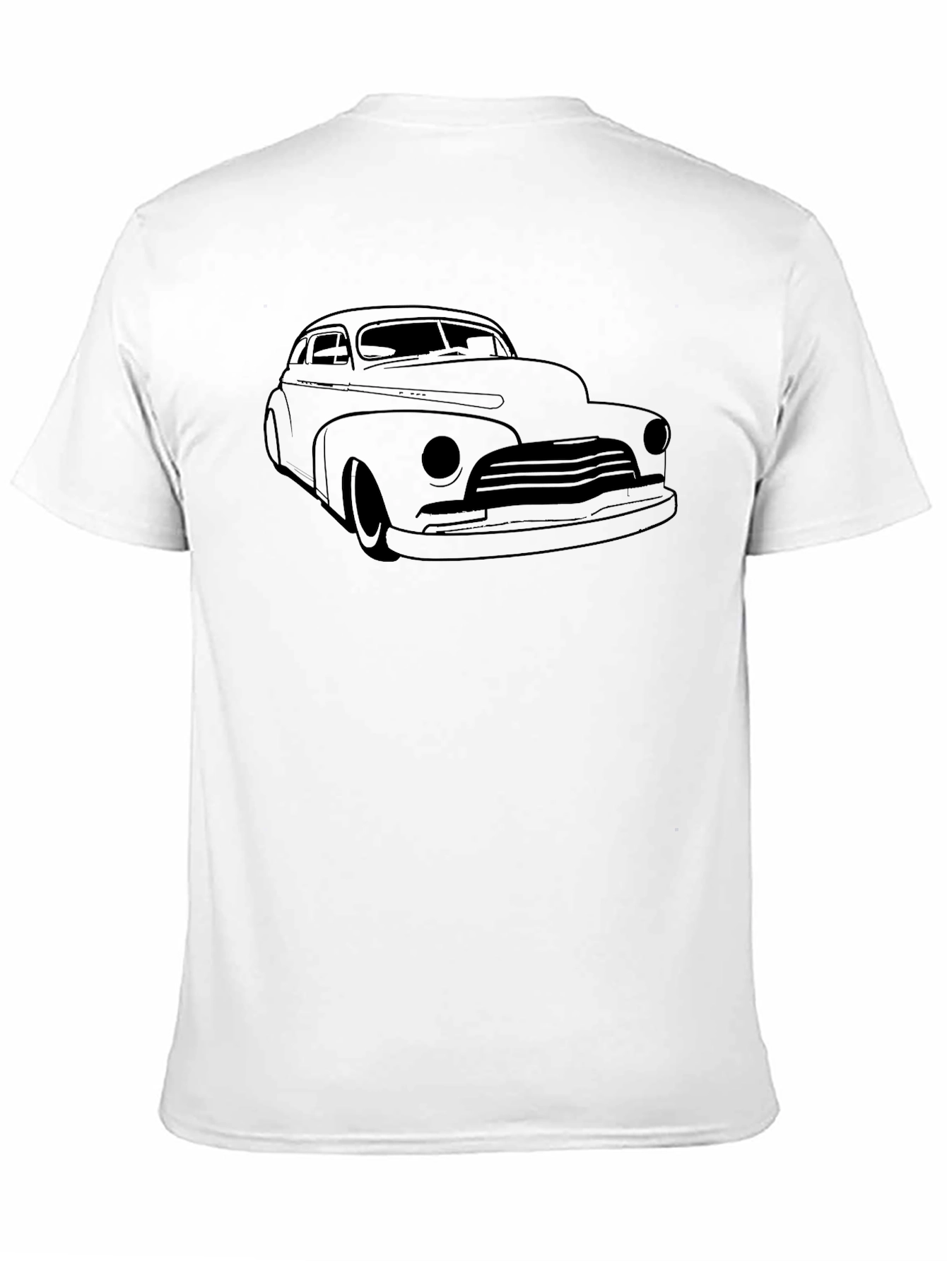 Classic Car Graphic Tee - Black