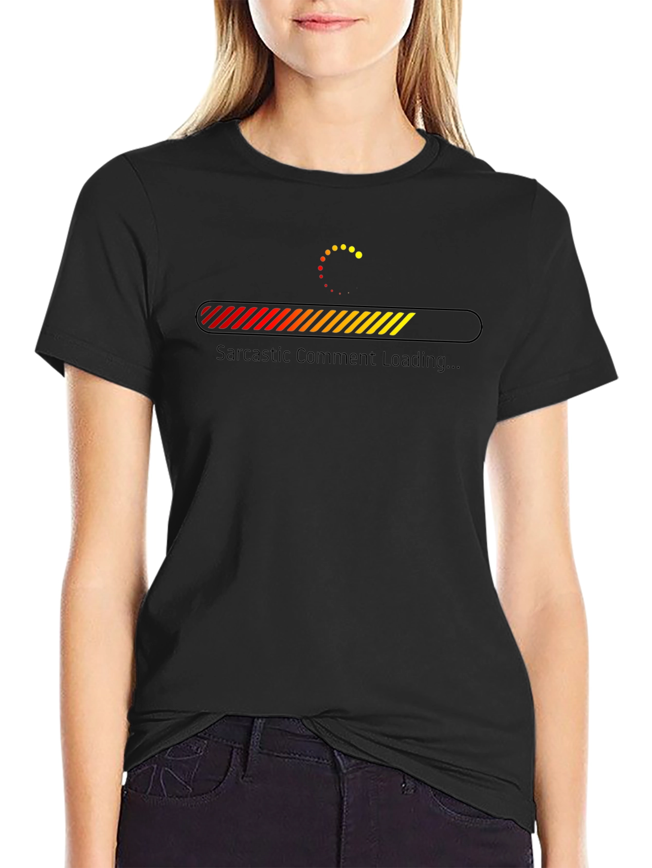 Sarcastic Comment Loading Graphic Tee