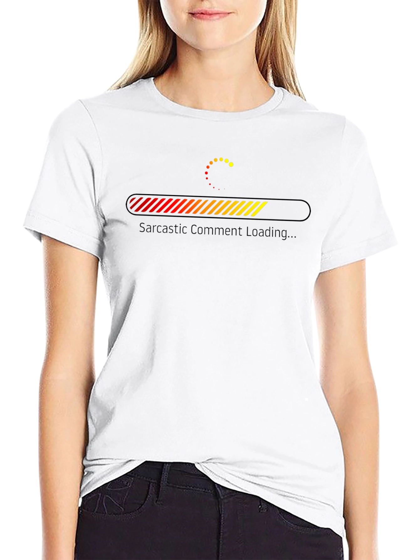 Sarcastic Comment Loading Graphic Tee