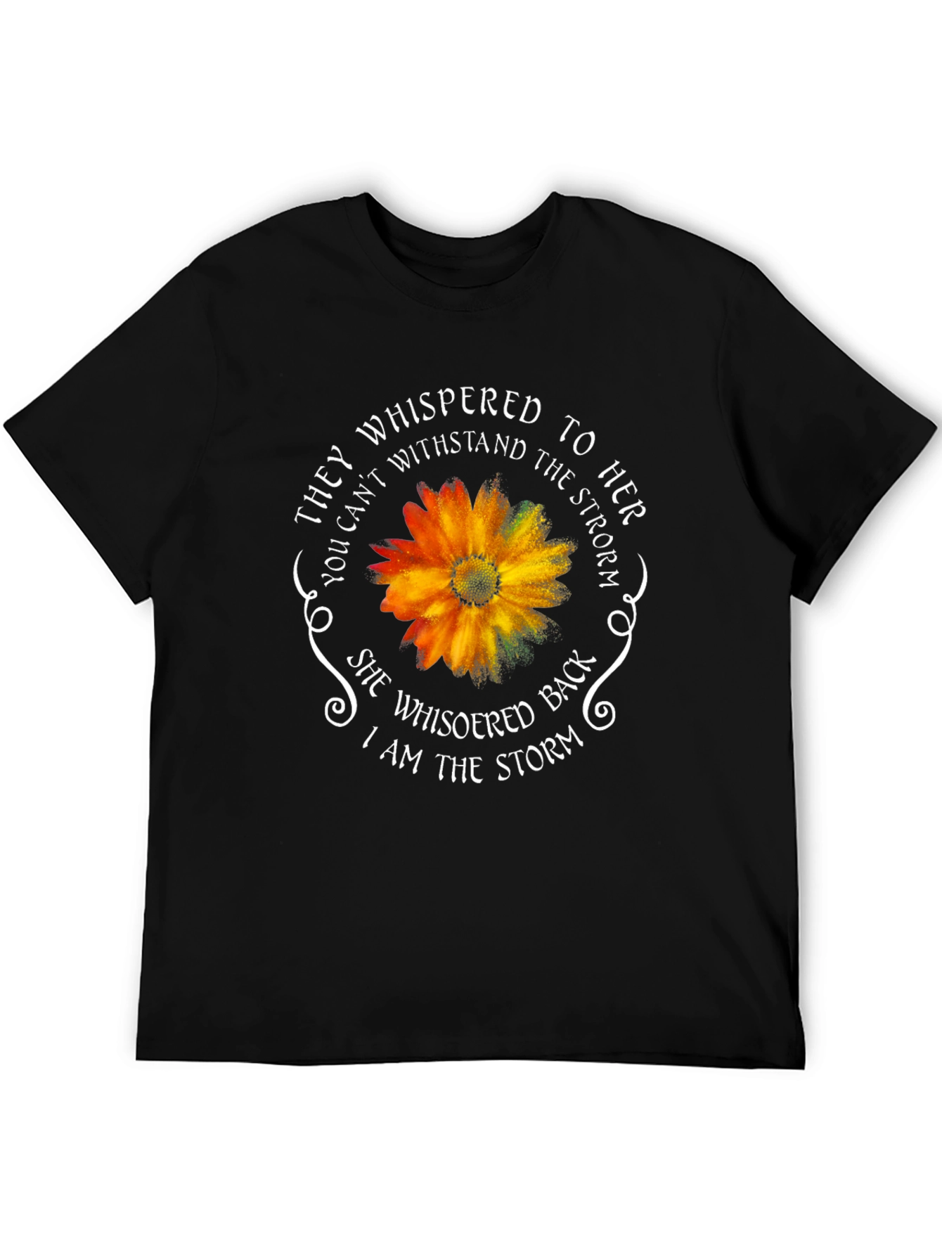 Empowered Womans T-Shirt: I Am The Storm