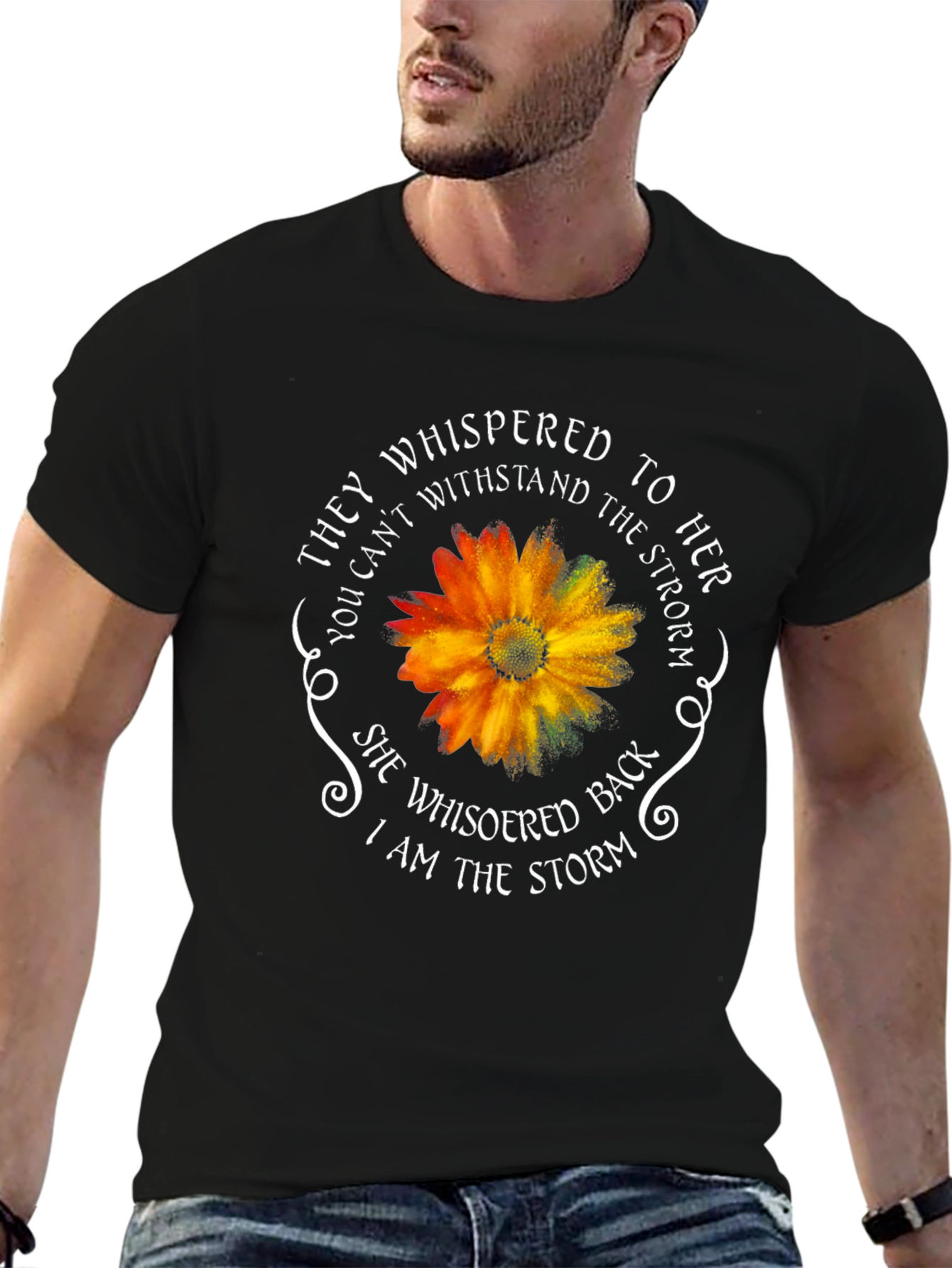 Empowered Womans T-Shirt: I Am The Storm