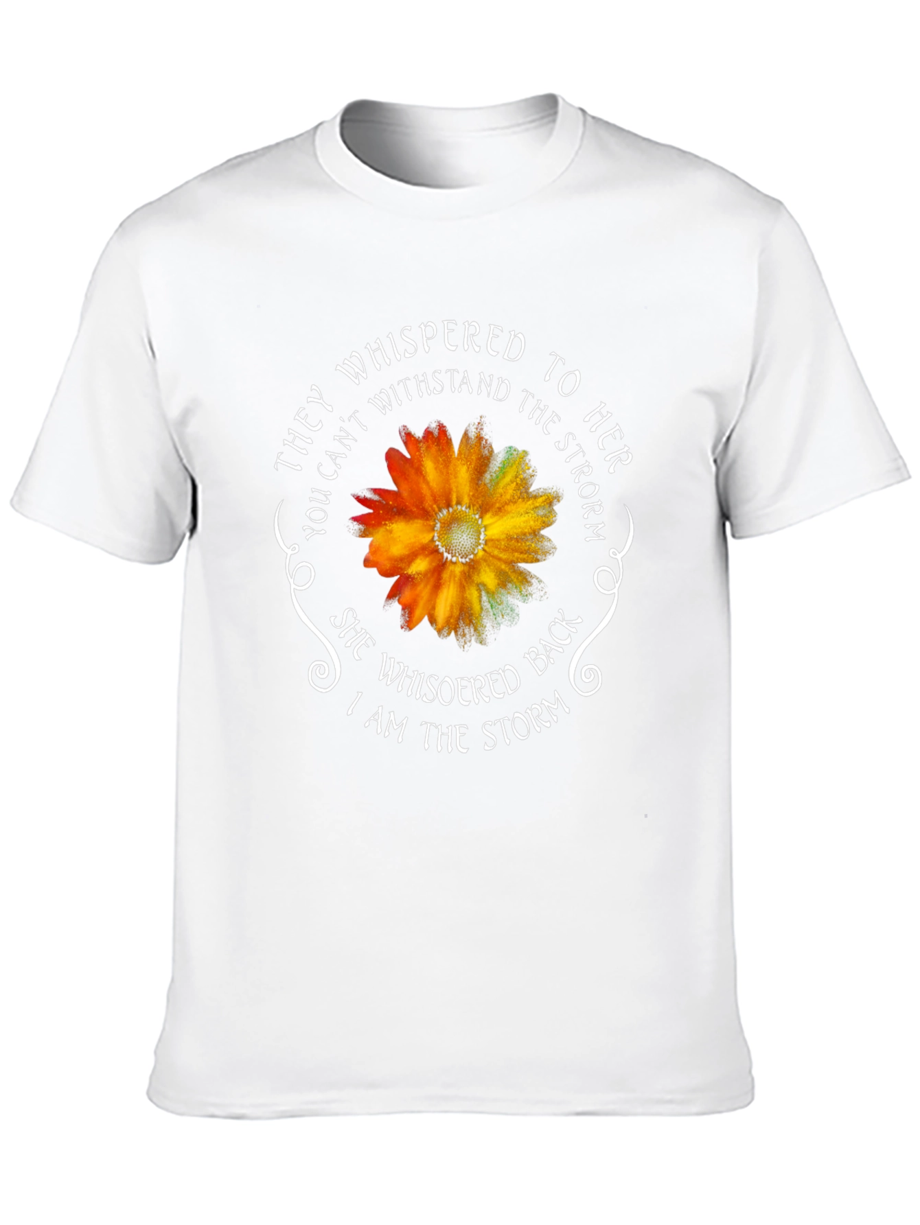 Empowered Womans T-Shirt: I Am The Storm