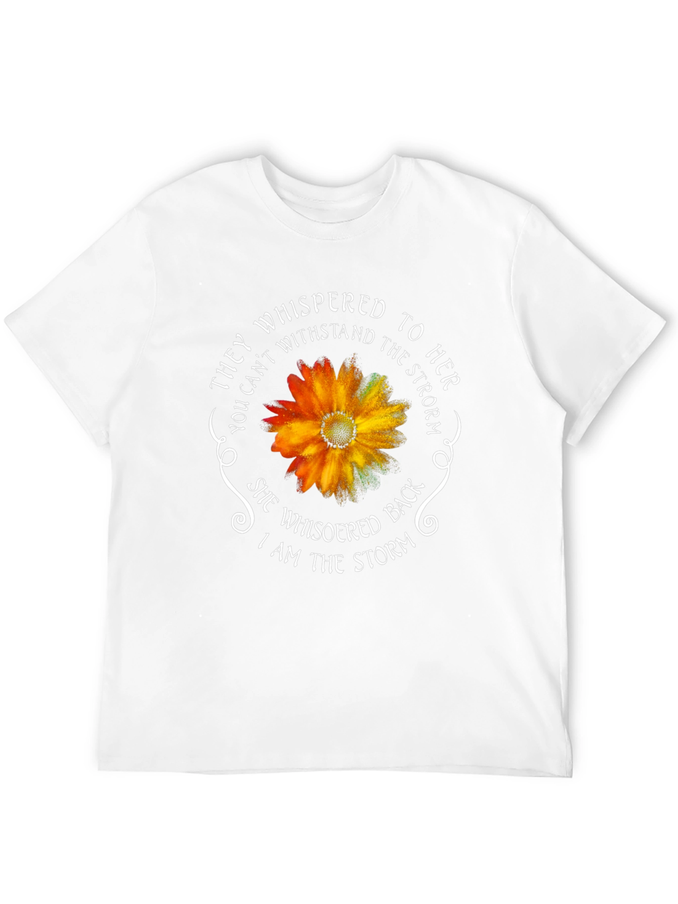 Empowered Womans T-Shirt: I Am The Storm