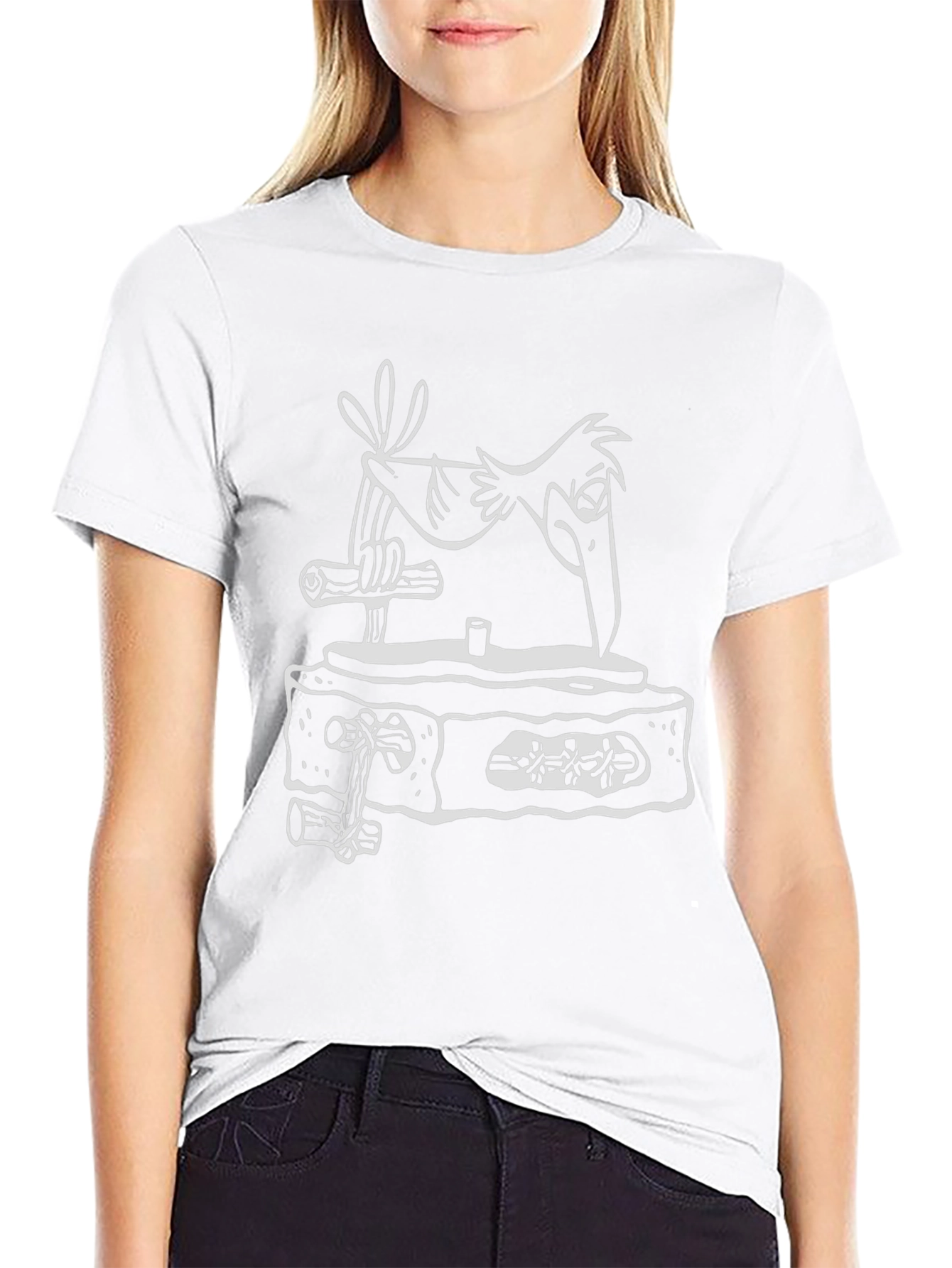 Cartoon Woodpecker T-Shirt